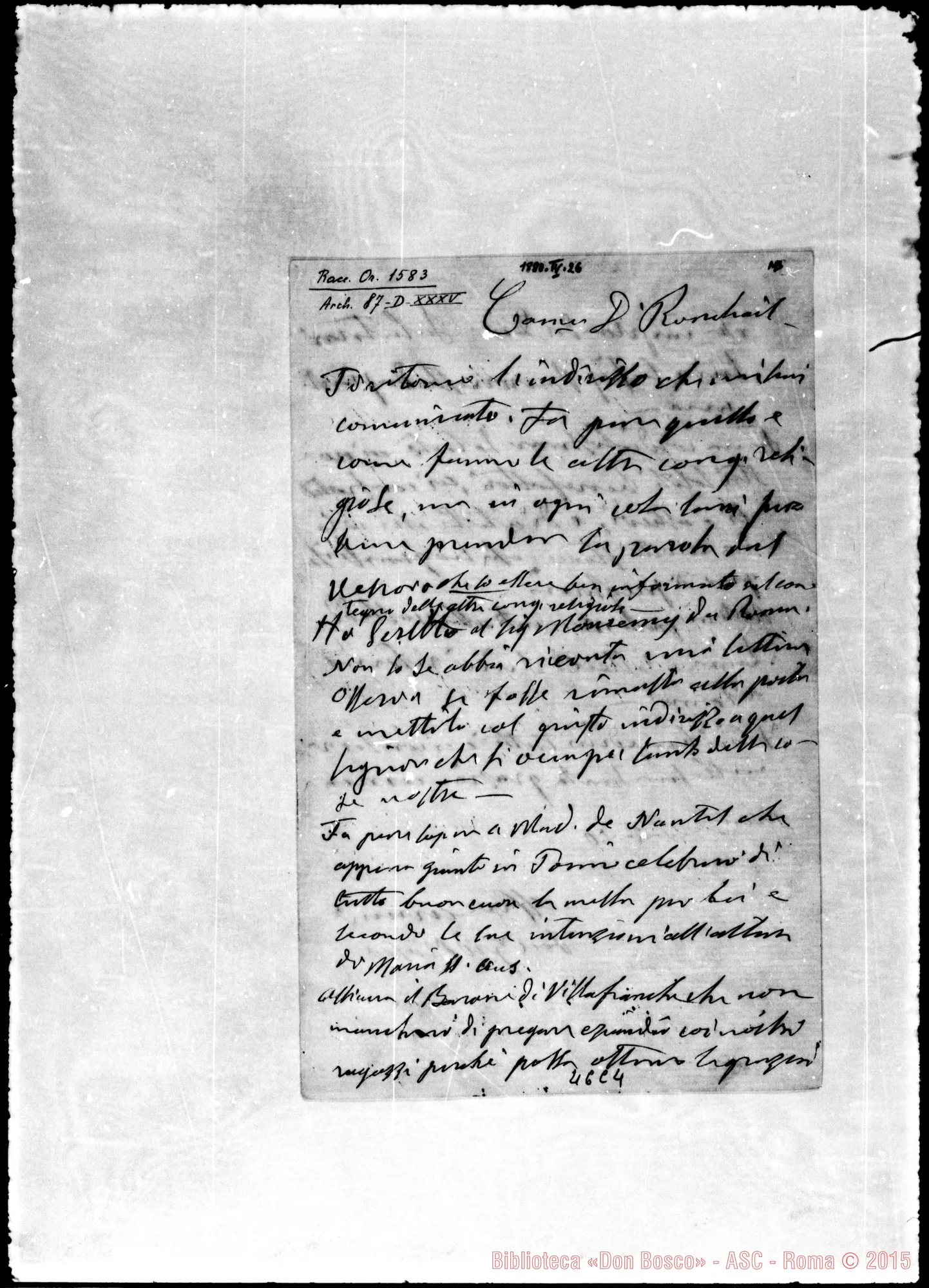 Fotogramma C 4 — Ronchail Giuseppe, sac. SDB