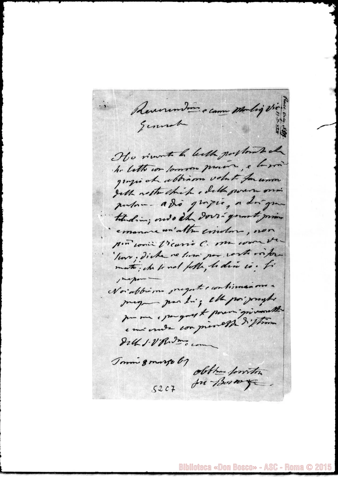 Fotogramma C 7 — Salvay Giocondo, vesc. Vic. Generale di Alba