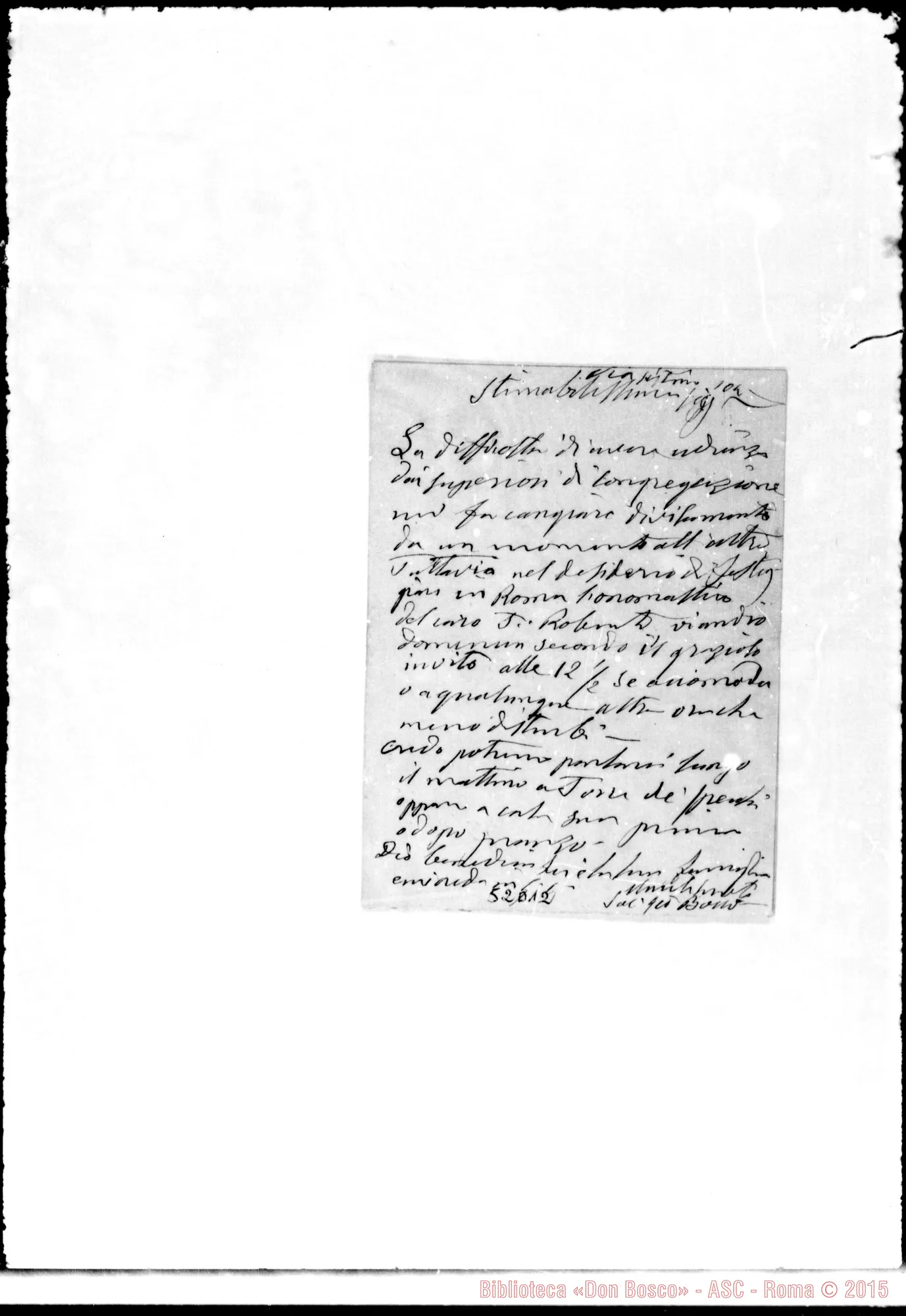 Fotogramma D 12 — Sigismondi Matilde