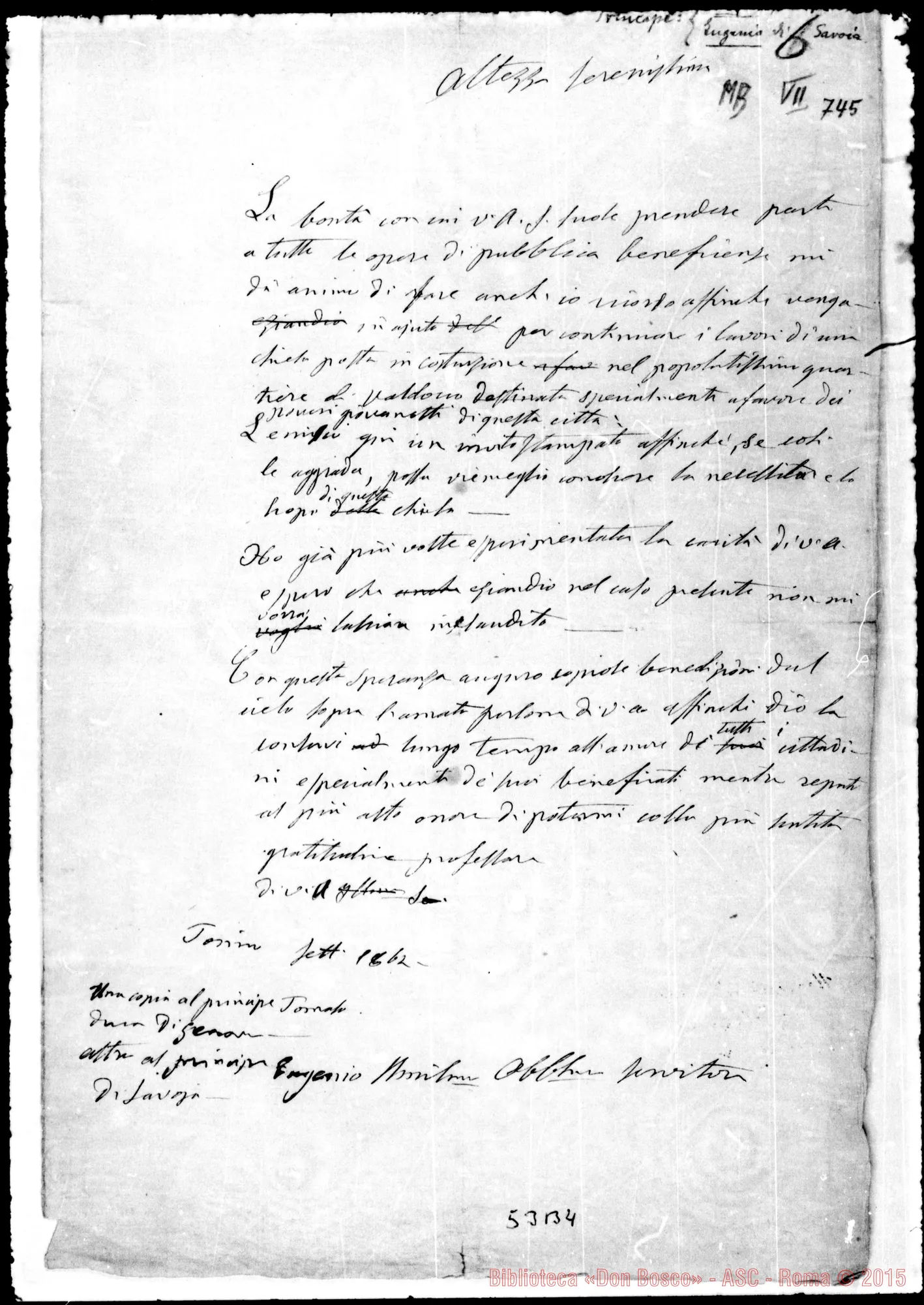 Fotogramma B 4 — Tommaso di Savoia, Duca di Genova