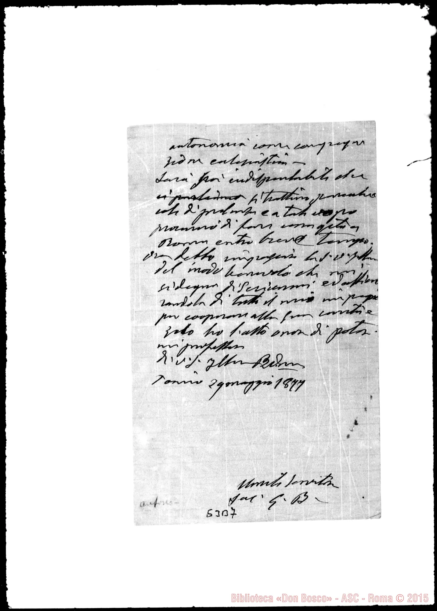 Fotogramma B 7 — Tondinelli, Vie. di Magliano Sabino