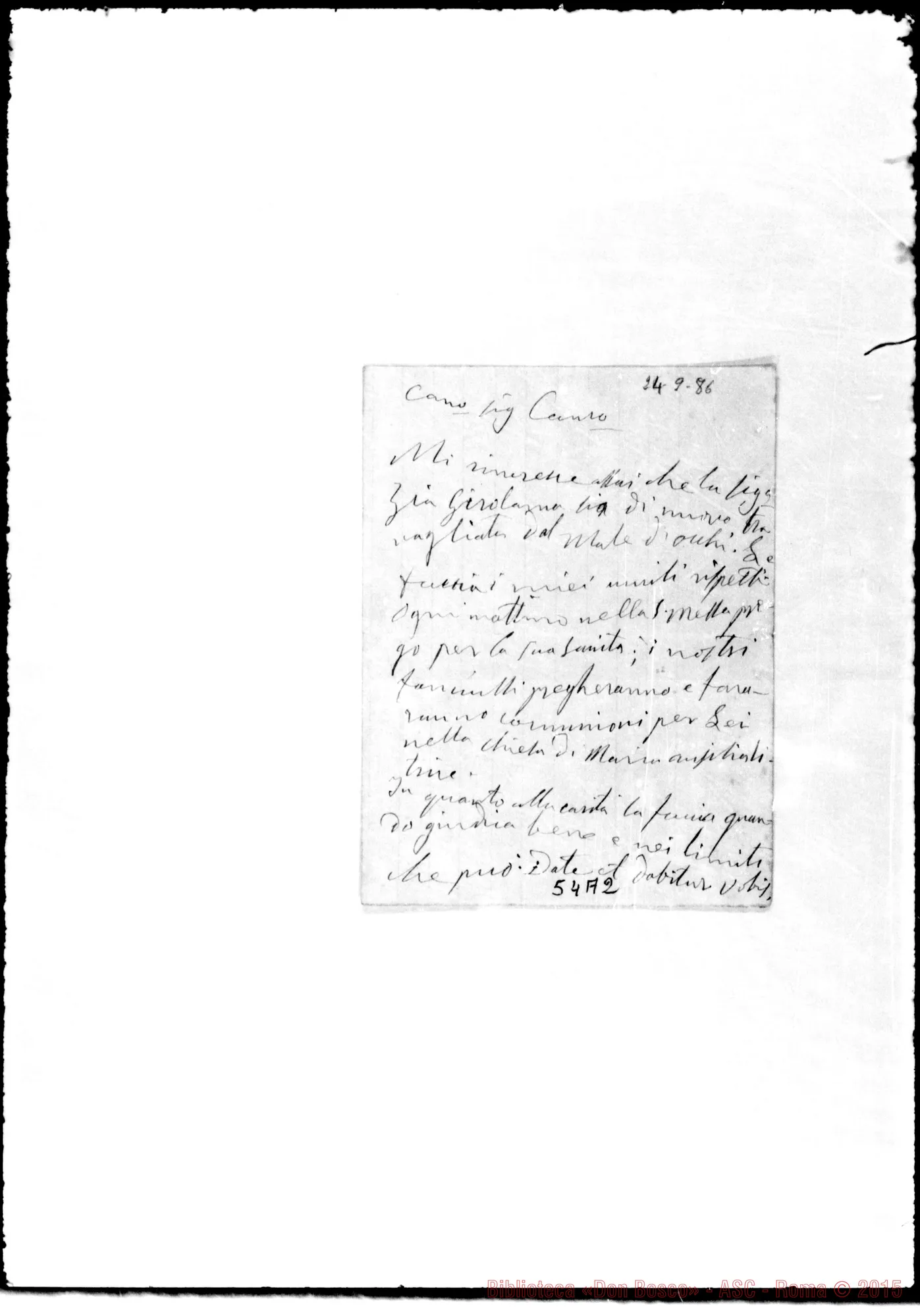 Fotogramma A 2 — Triboni, sac.