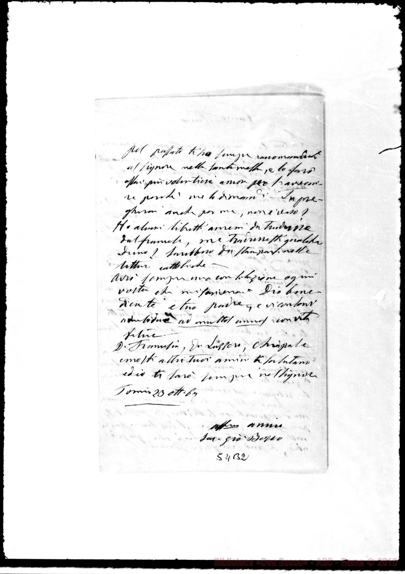 Fotogramma B 2 — Turco Giovanni, ch. SDB