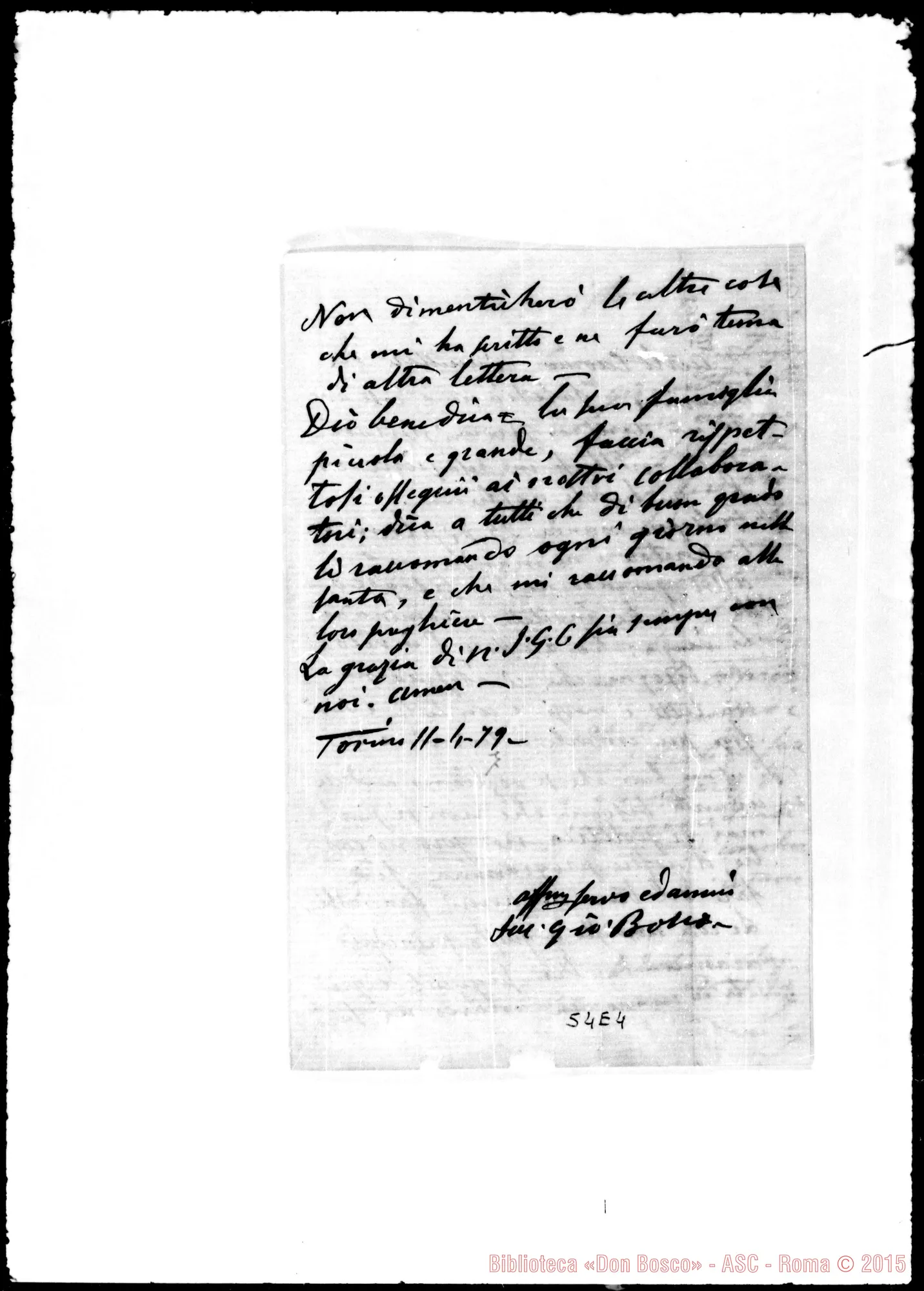Fotogramma E 4 — Vespignani Carlo (Lugo)