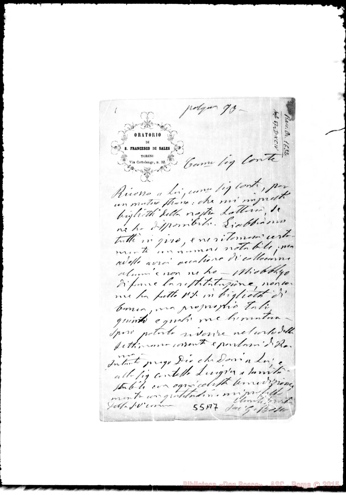 Fotogramma A 7 — Viancino Francesco, conte