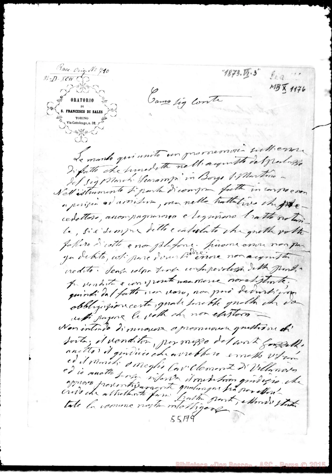 Fotogramma A 9 — Viancino Francesco, conte