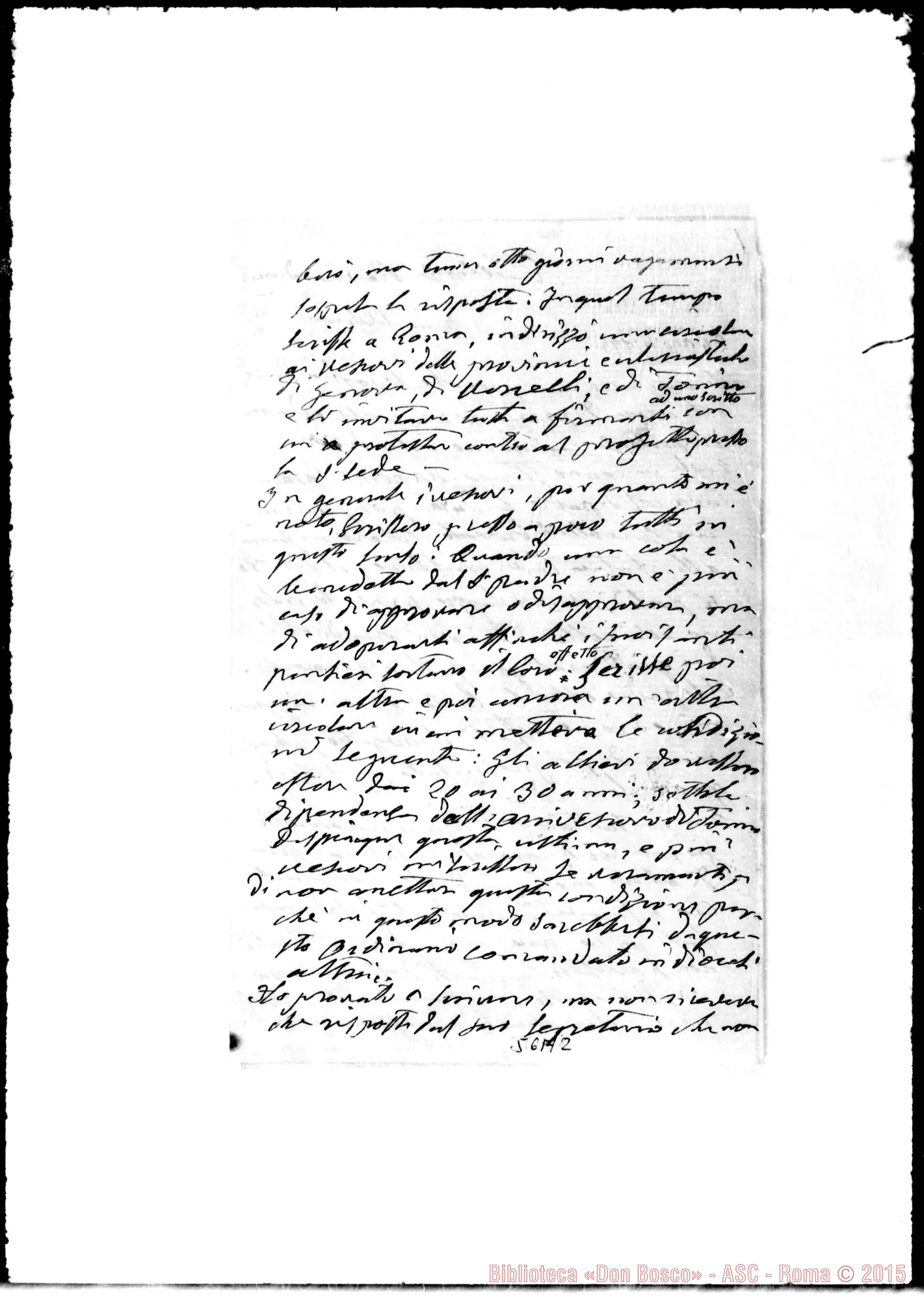 Fotogramma A 2 — Vitelleschi-Nobili, Arcivesc. Segret. della S.C. dei VV. E RR.