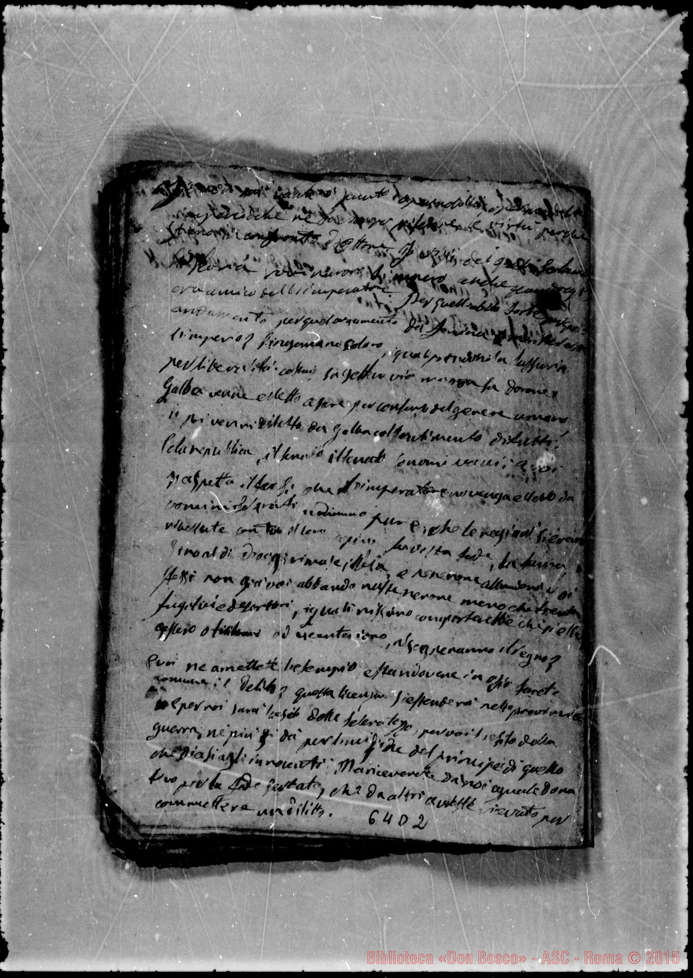 Fotogramma D 2 — Quaderno di latino: «Forse vi è…»