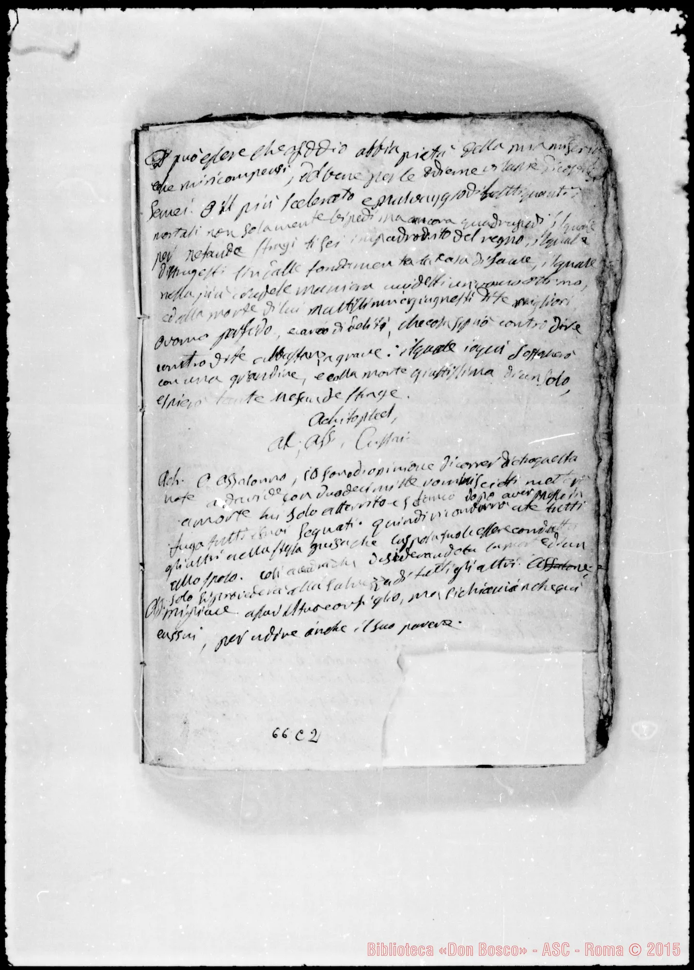 Fotogramma C 2 — Quaderno di versioni latine: «…malum ratio inducit ut cum…»
