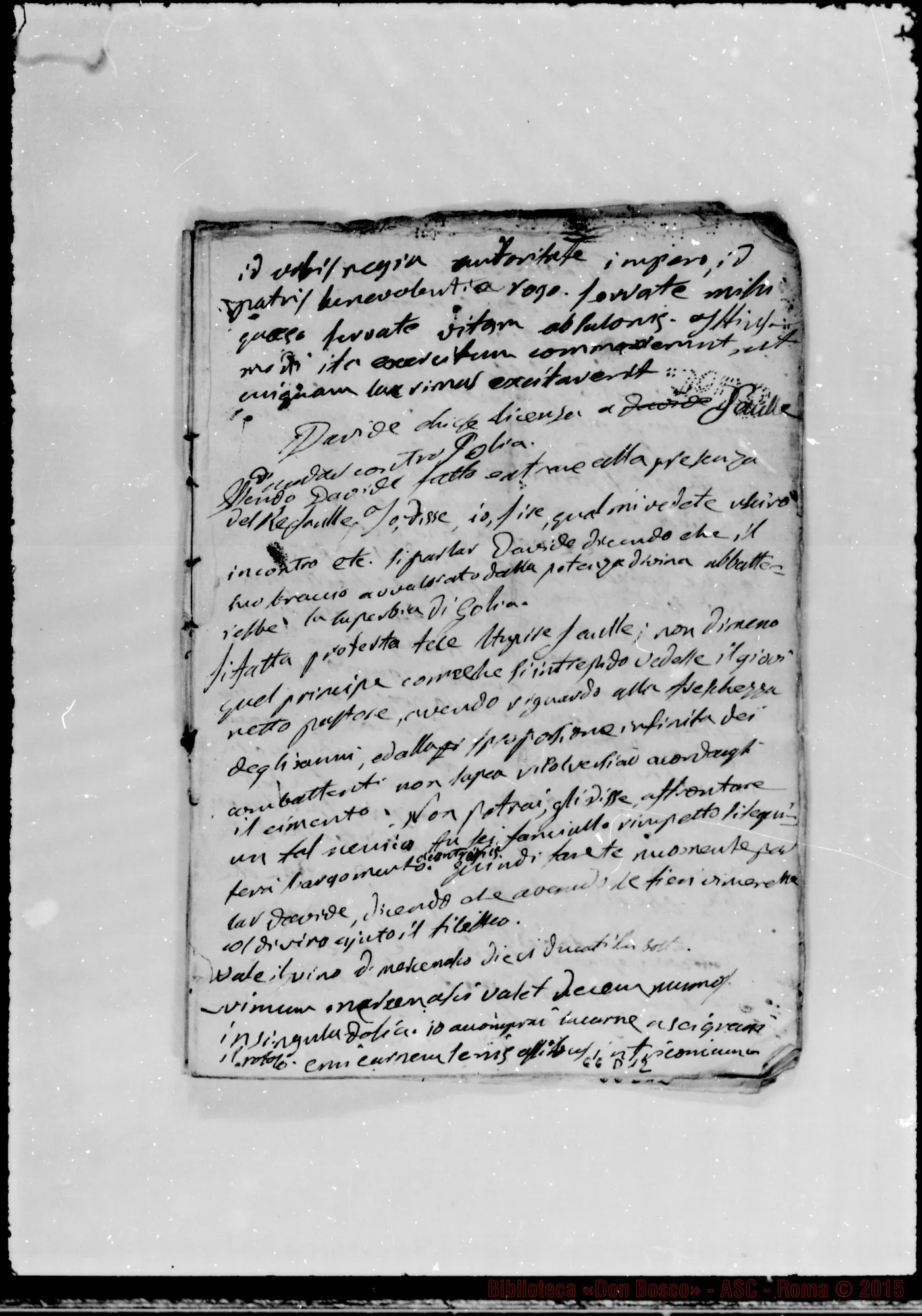 Fotogramma D 12 — Parlata di Ruben