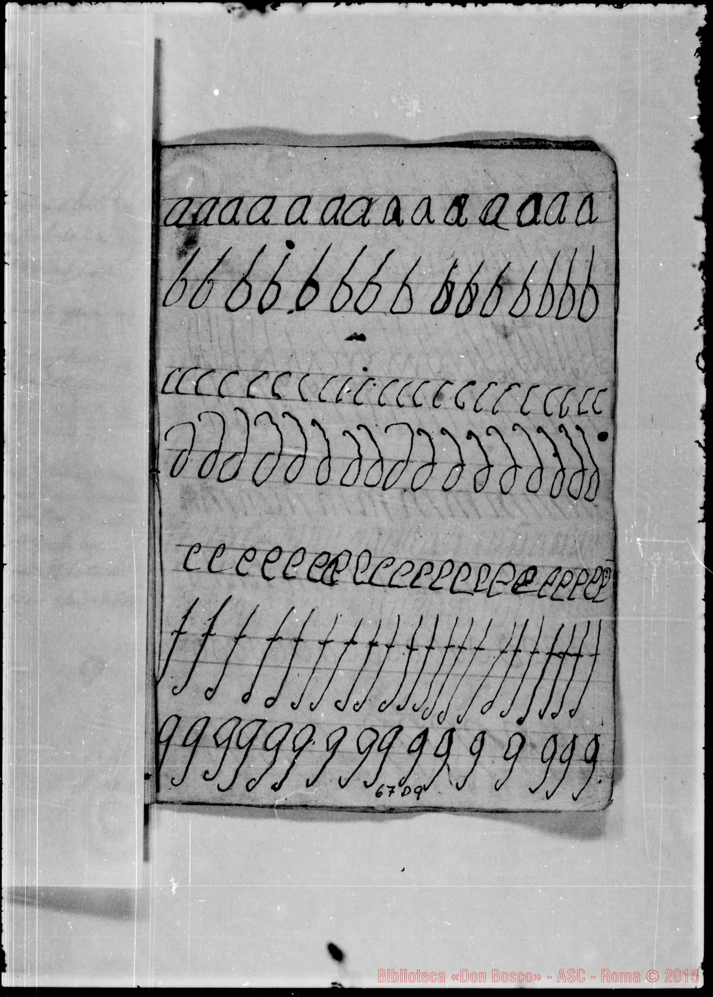 Fotogramma D 9 — Quaderni di Matematica, Filosofia, Poesia, etc.: «Delle equazioni…»