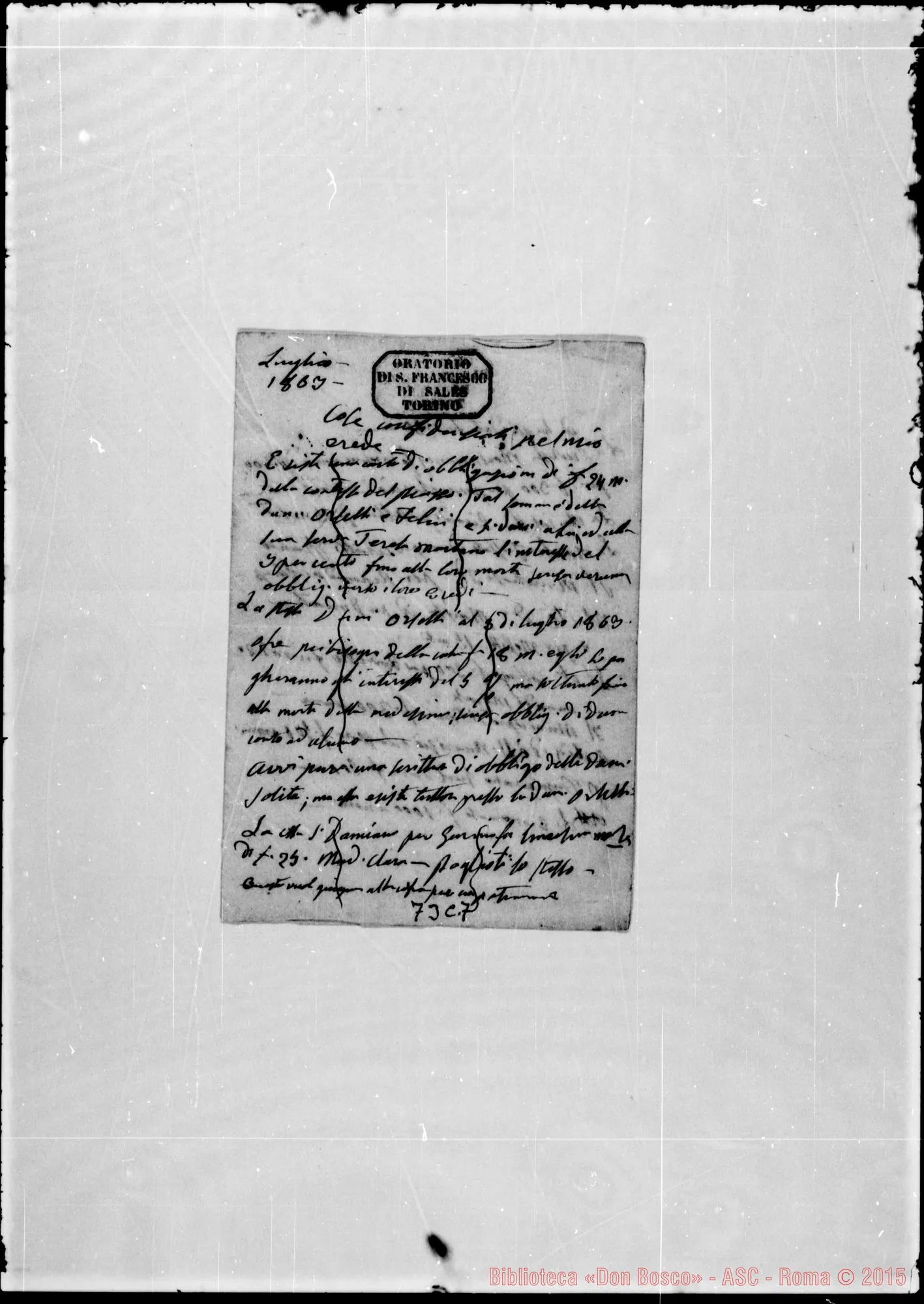 Fotogramma C 7 — Testamenti (ASC 132) Sul nome «Autografi-Testamenti»