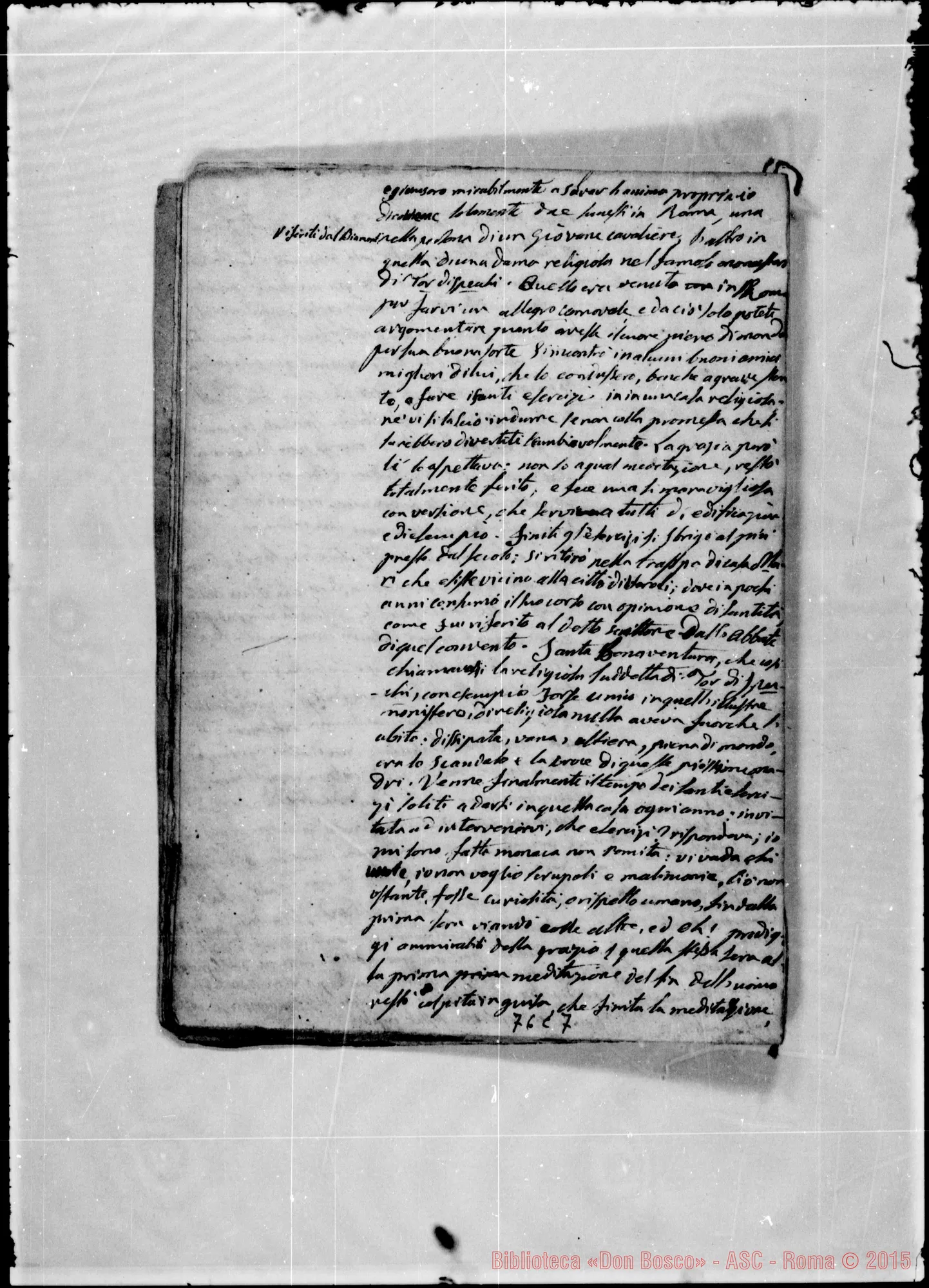 Fotogramma C 7 — «Introduzione». Ms. Bosco, 2-4-1842