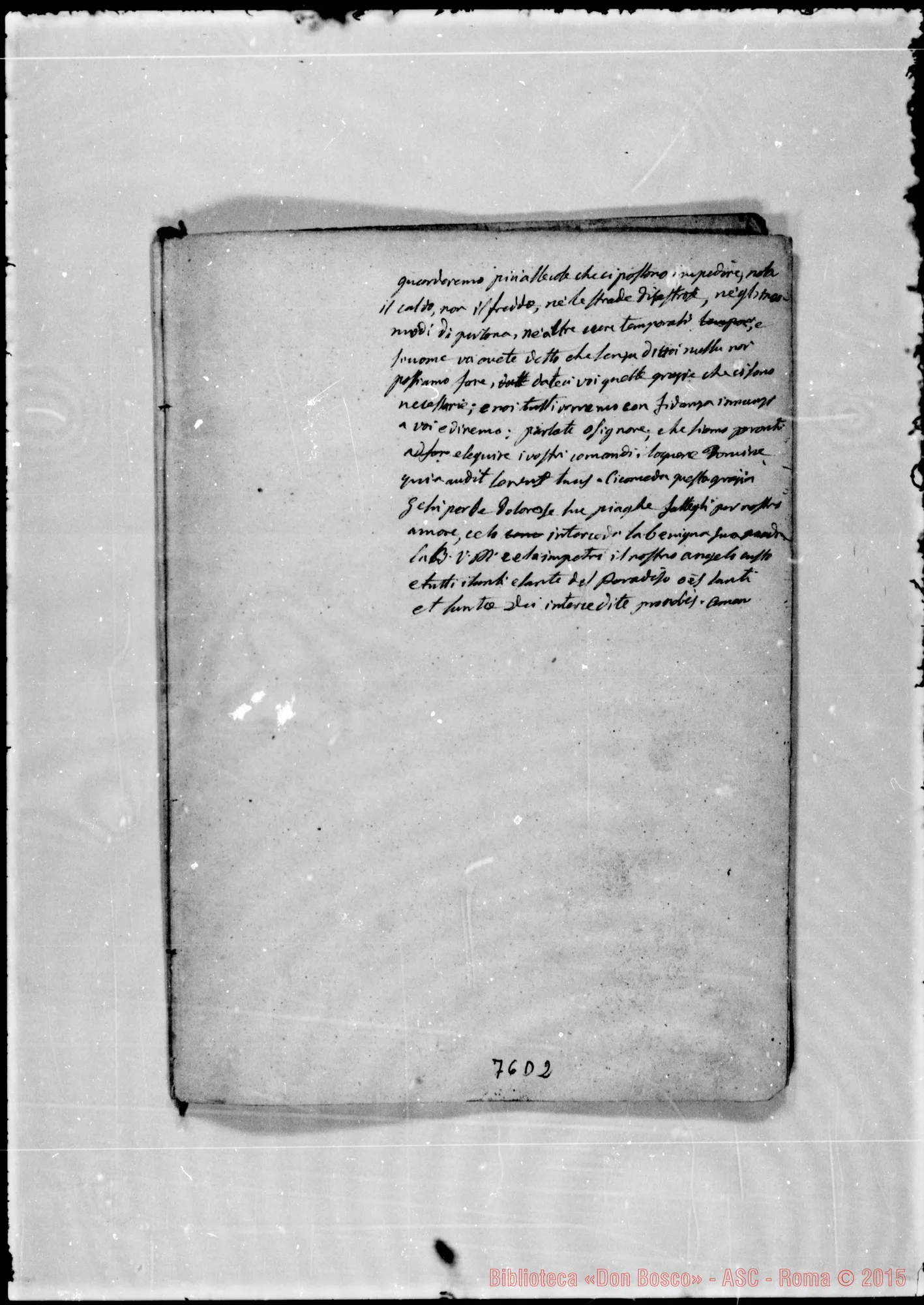 Fotogramma D 2 — «Introduzione». Ms. Bosco, 2-4-1842