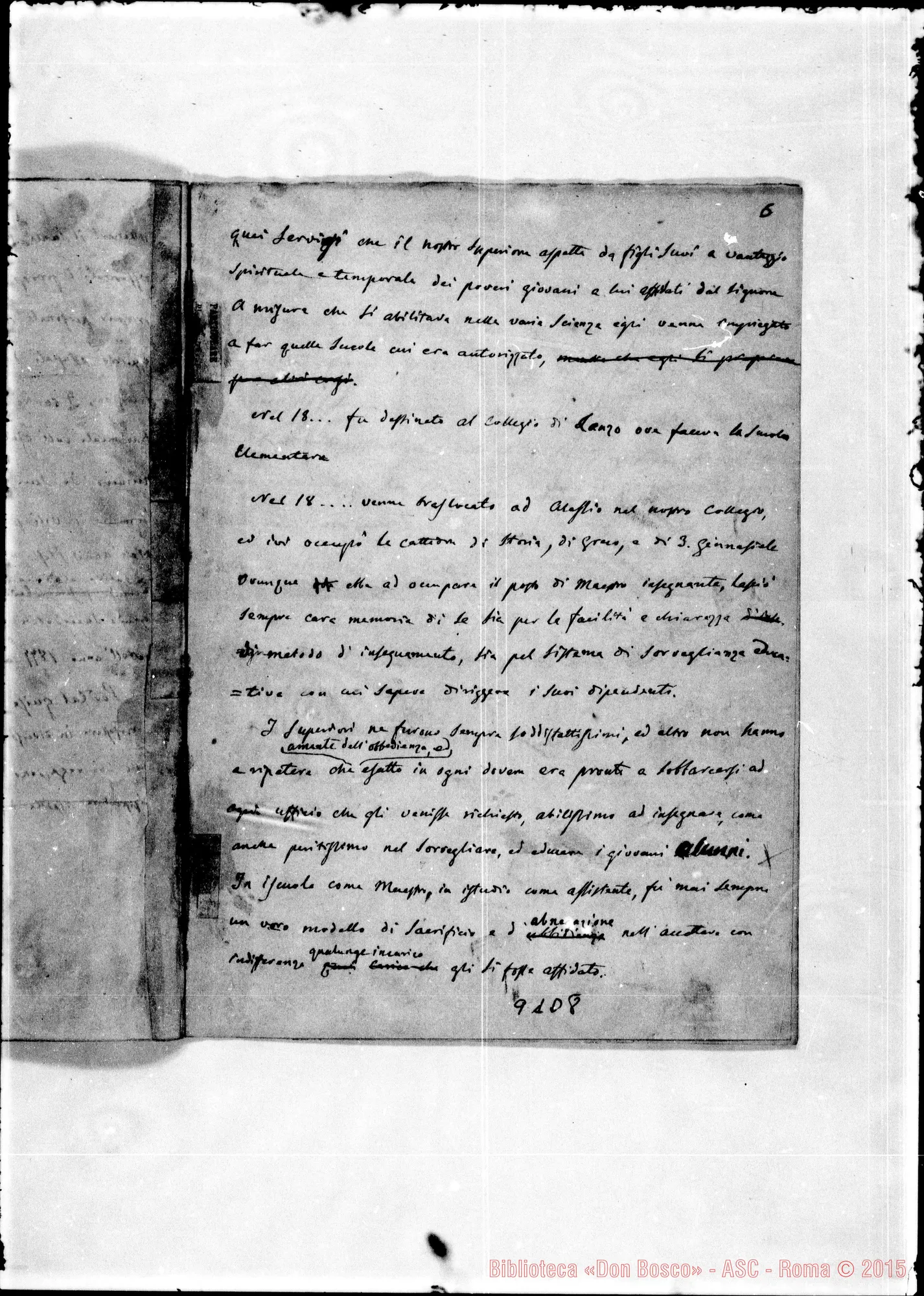 Fotogramma D 8 — Albano (f 1881) Ms.
