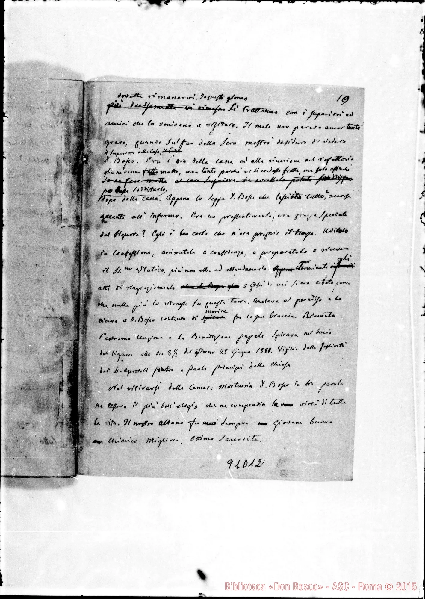 Fotogramma D 12 — Albano (f 1881) Ms.