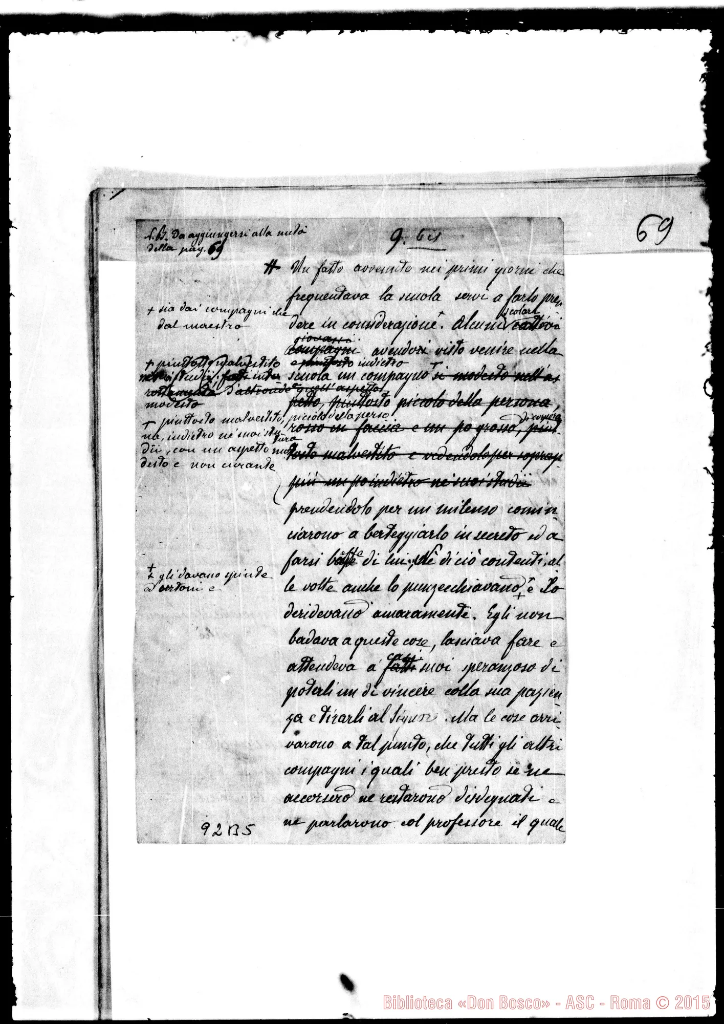 Fotogramma B 5 — Arata (f 1878) Ms.