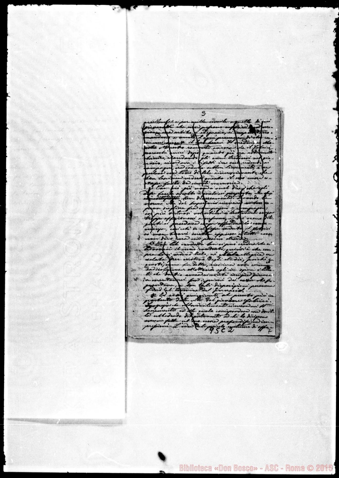 Fotogramma C 2 — Biografia. Ms.
