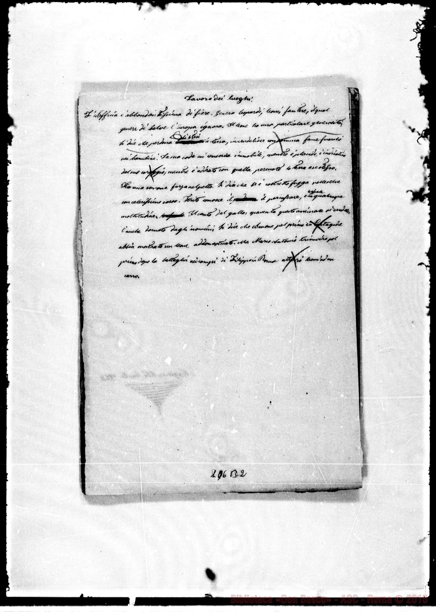 Fotogramma B 2 — (ASC 123) Lavori di Scuola
