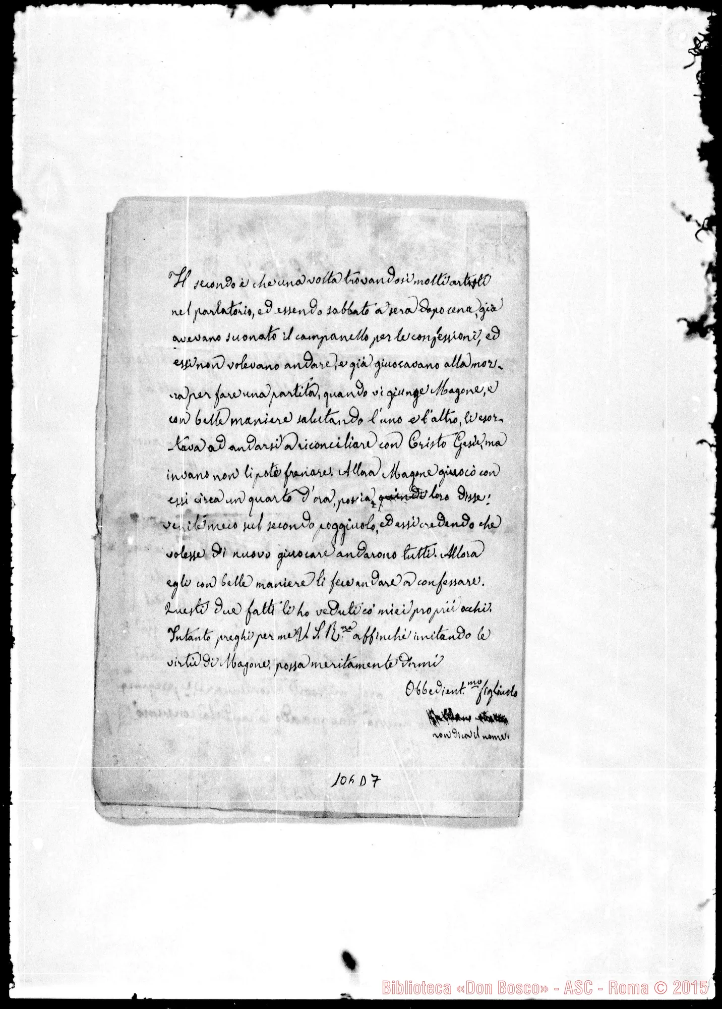 Fotogramma D 7 — Racconti di Galleano