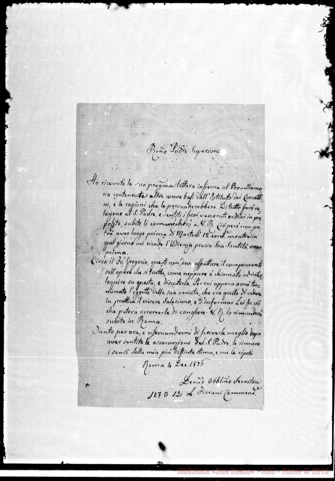 Fotogramma D 12 — Fiorani-Bosco. ( 4-12-1876)