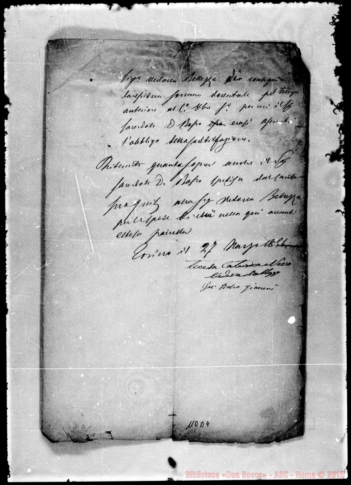 Fotogramma D 4 — Belleza, vedova