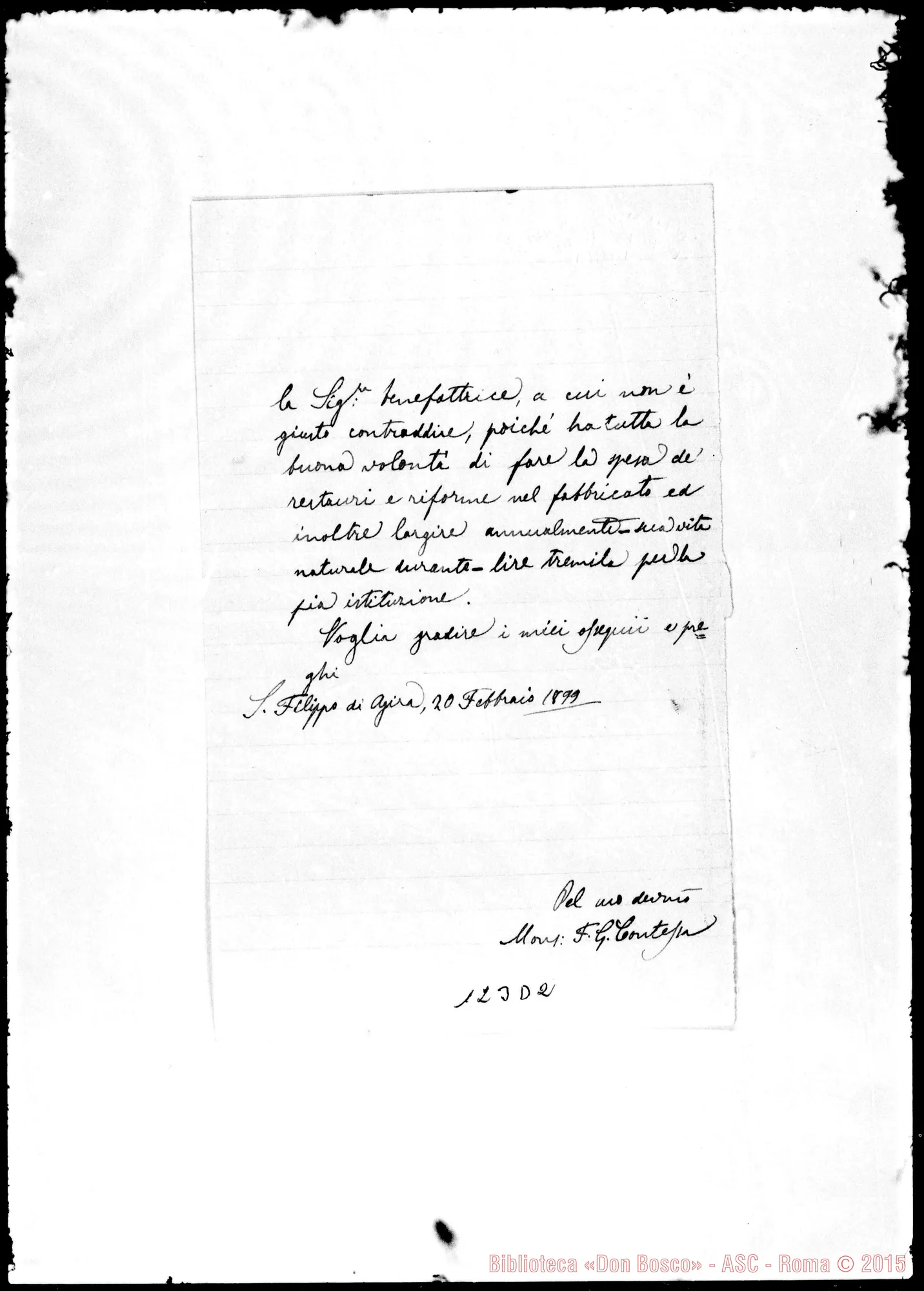 Fotogramma D 2 — Contessa-Durando