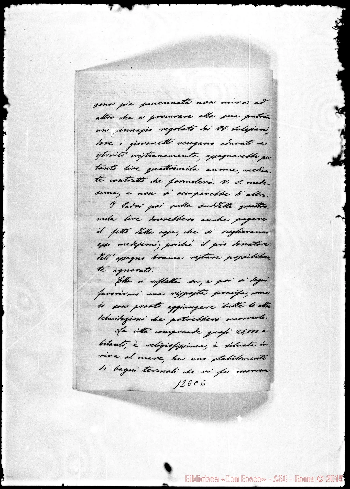 Fotogramma C 6 — Agrigento: Corrispond.: Gaetano Blandini, vesc.-Bosco