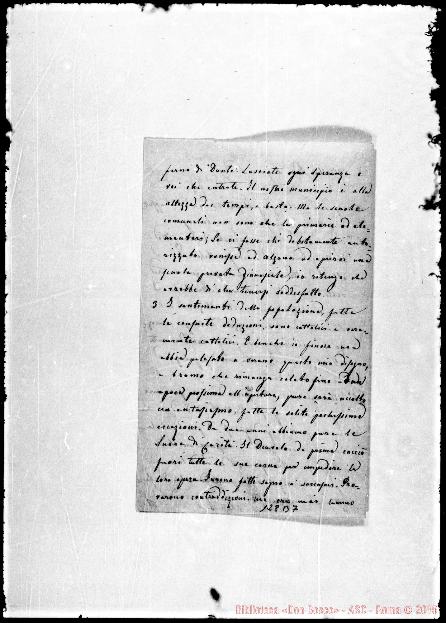 Fotogramma B 7 — Foresti Cesare-Molto Rev.do Signore