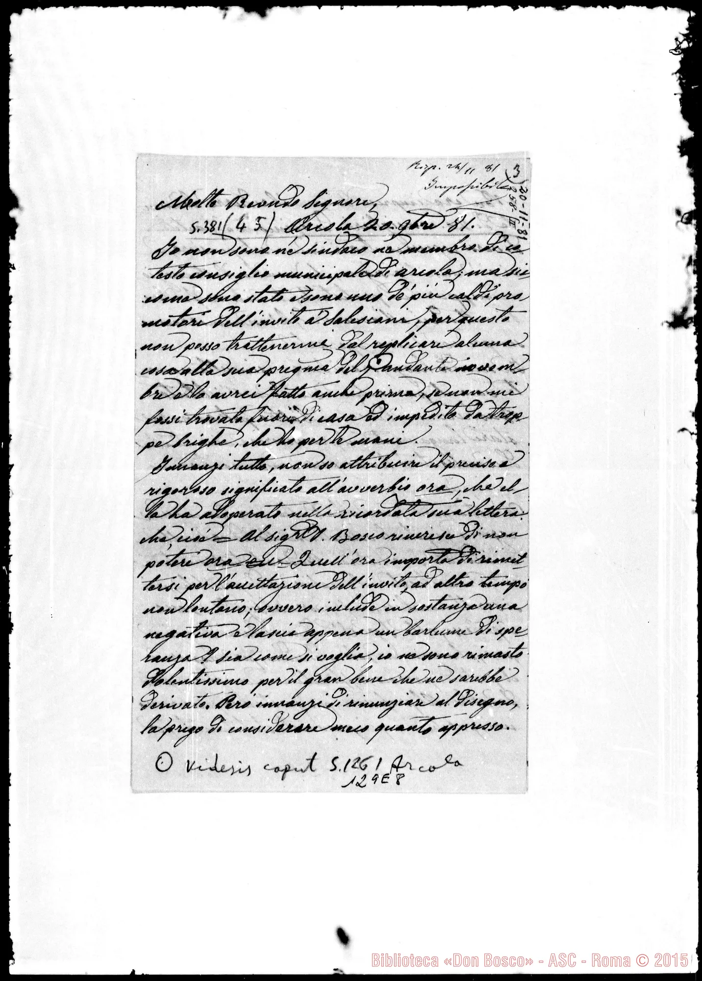 Fotogramma E 8 — Pietro Bastreri-Molto Rev.do Signore