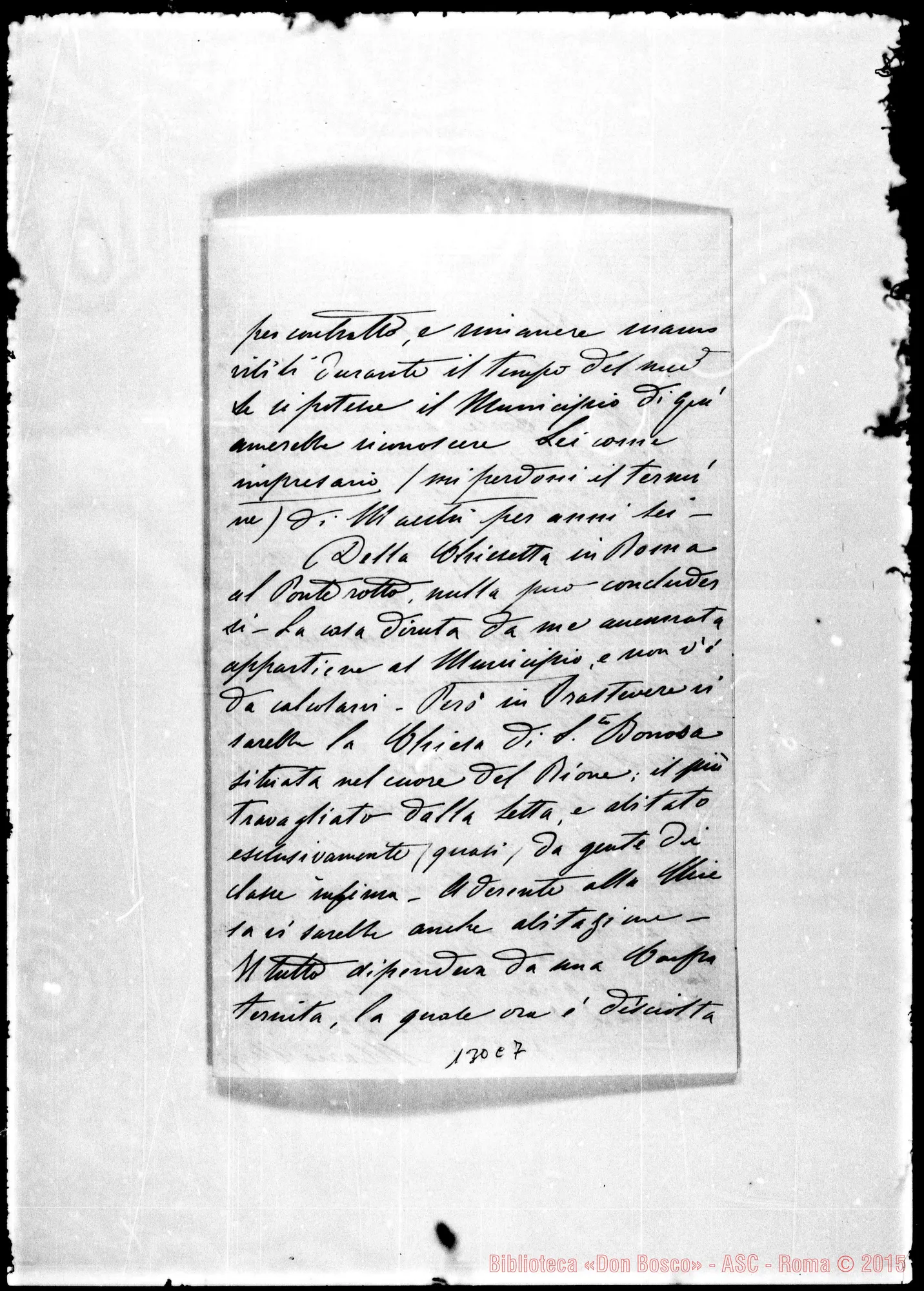 Fotogramma C 7 — Mario Chigi-Preg.mo Rev.do Signore