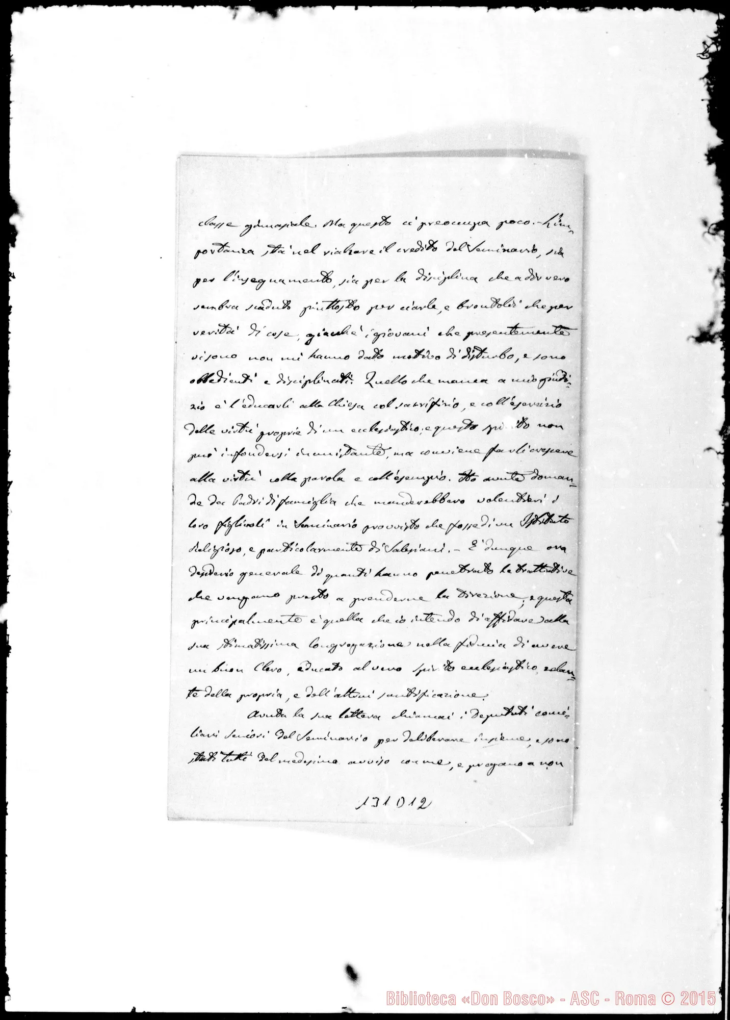 Fotogramma D 12 — Ercole Boffi-Rev.mo Signore