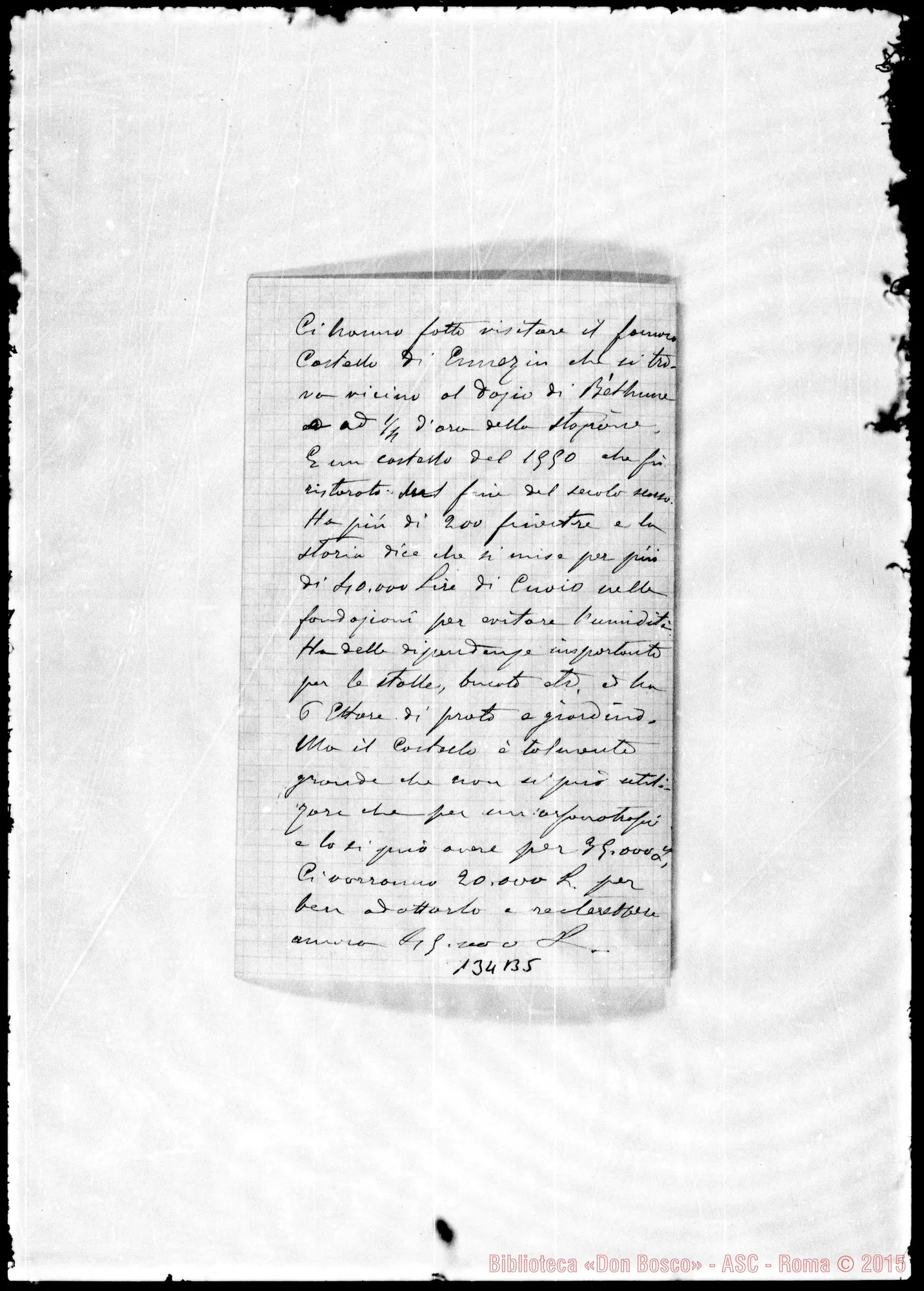 Fotogramma B 5 — Ronchail-N.N.