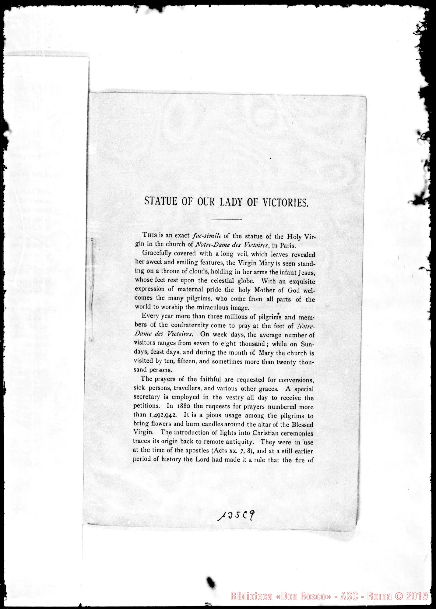 Fotogramma C 9 — Historical and Descriptive Sketch