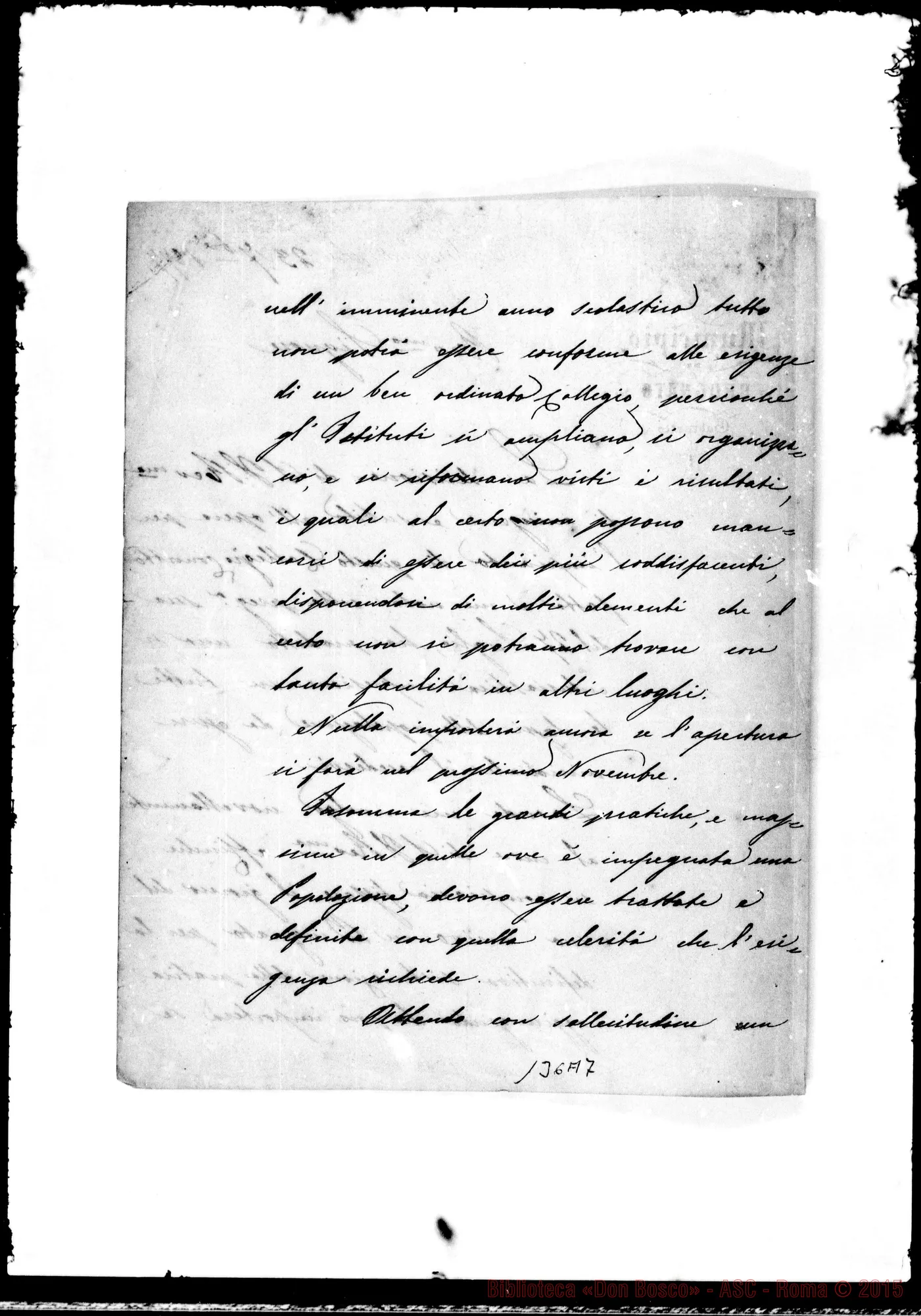 Fotogramma A 7 — Brugnato: Corrispond.: Sindaco-Rev.mo Signore
