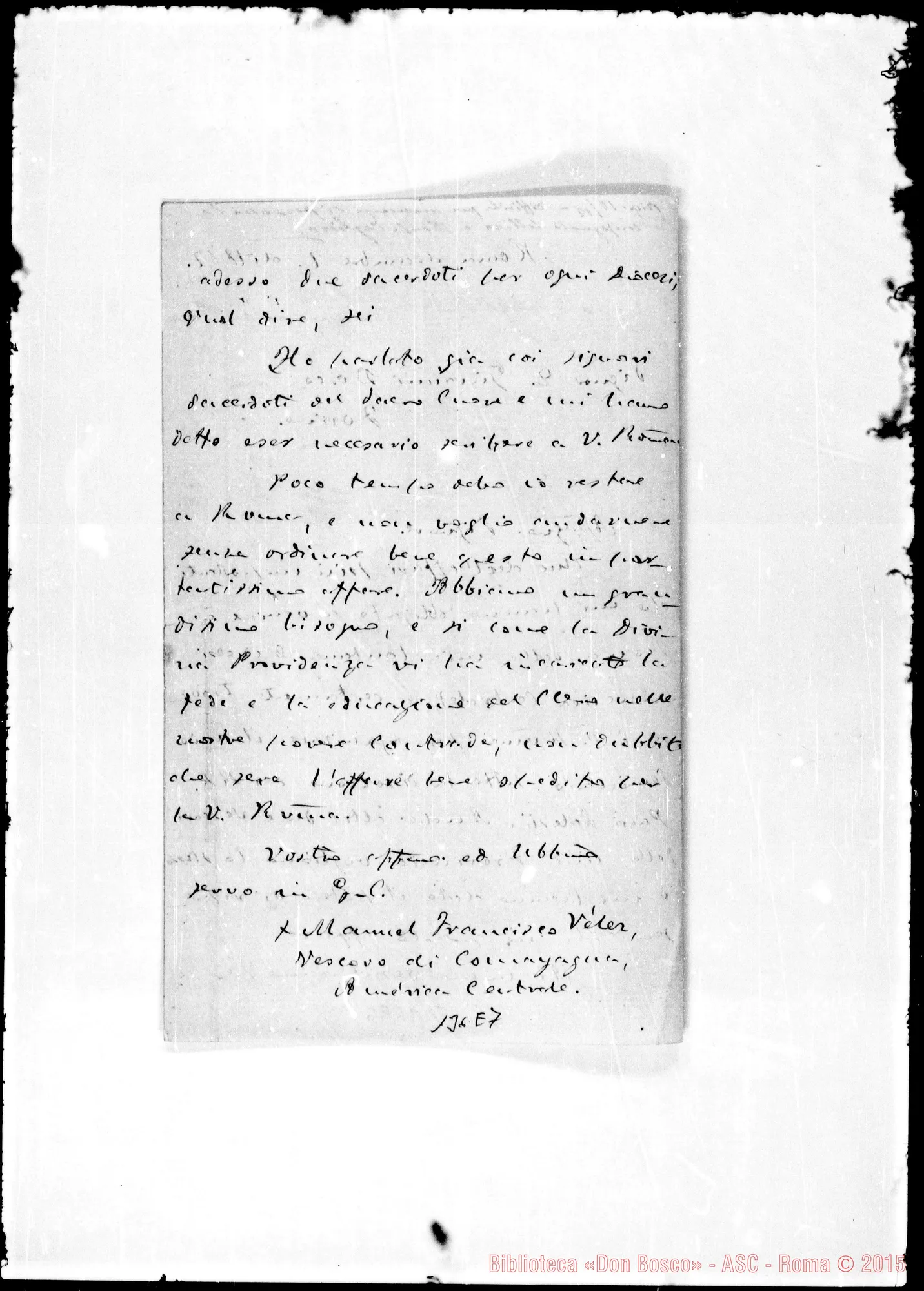 Fotogramma E 7 — Camayagua: Corrispond.: Vélez Emilio-Bosco