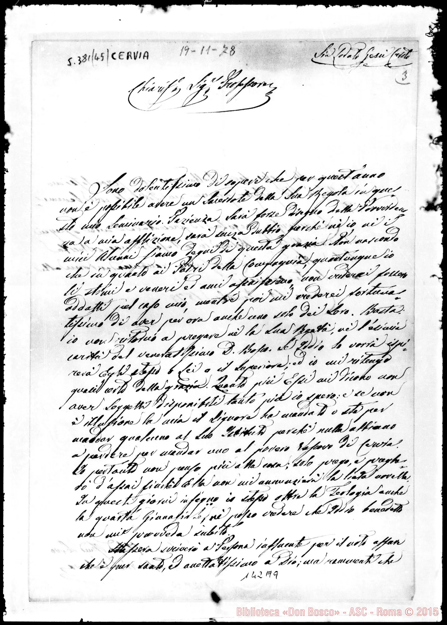 Fotogramma A 9 — Federico, Vesc.-Sig. Professore