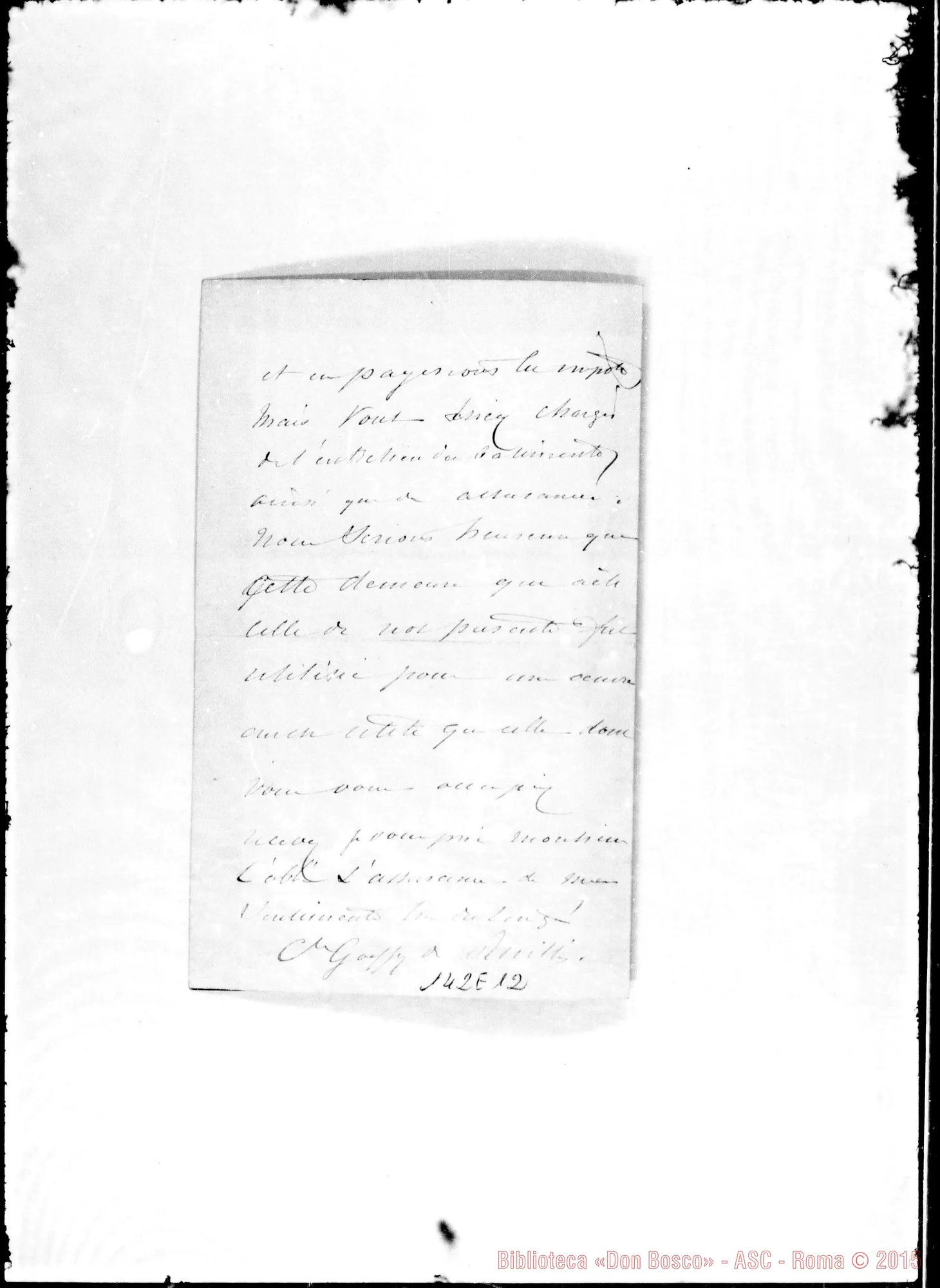 Fotogramma E 12 — Conte de Ruillé-MonsieurTabbé