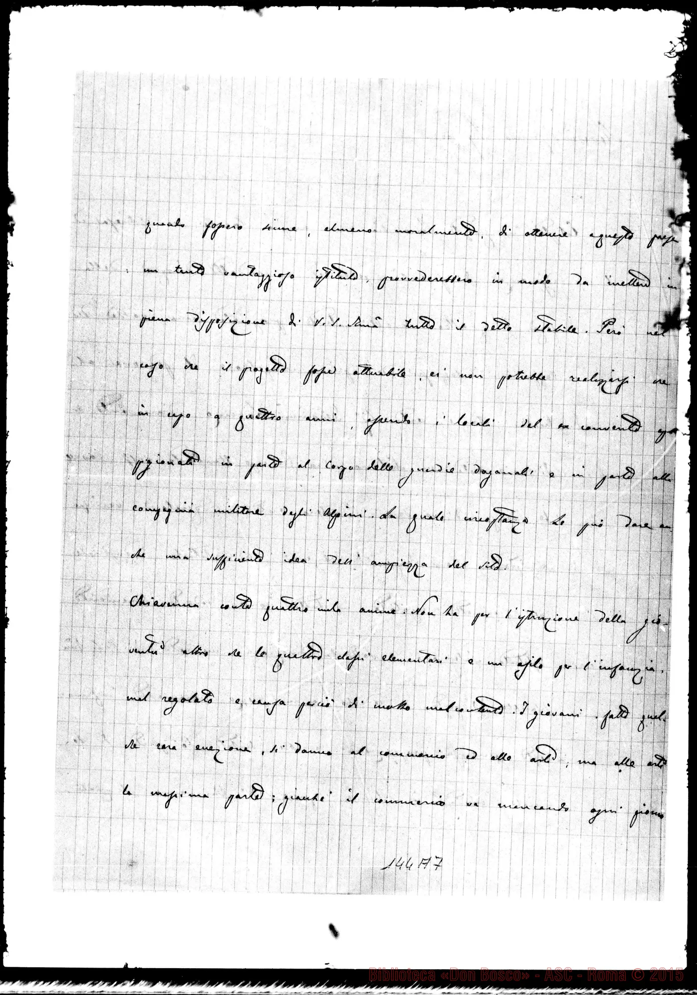 Fotogramma A 7 — Giuseppe della Cagnoletta-Rev.mo Signore