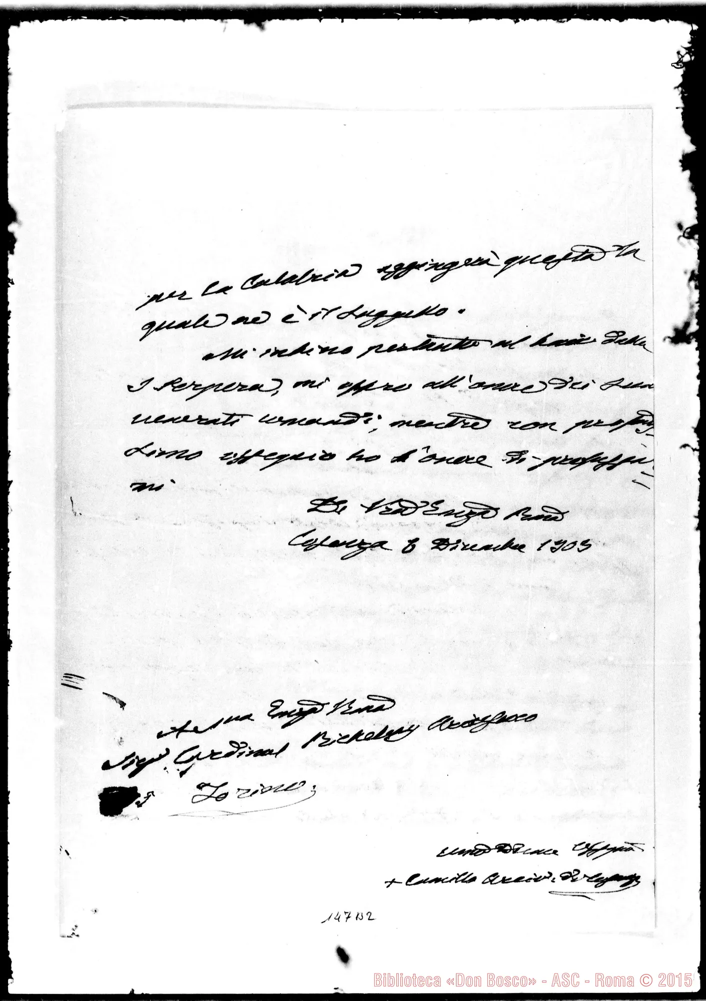 Fotogramma B 2 — Camillo, arciv.-Card. Richelmy