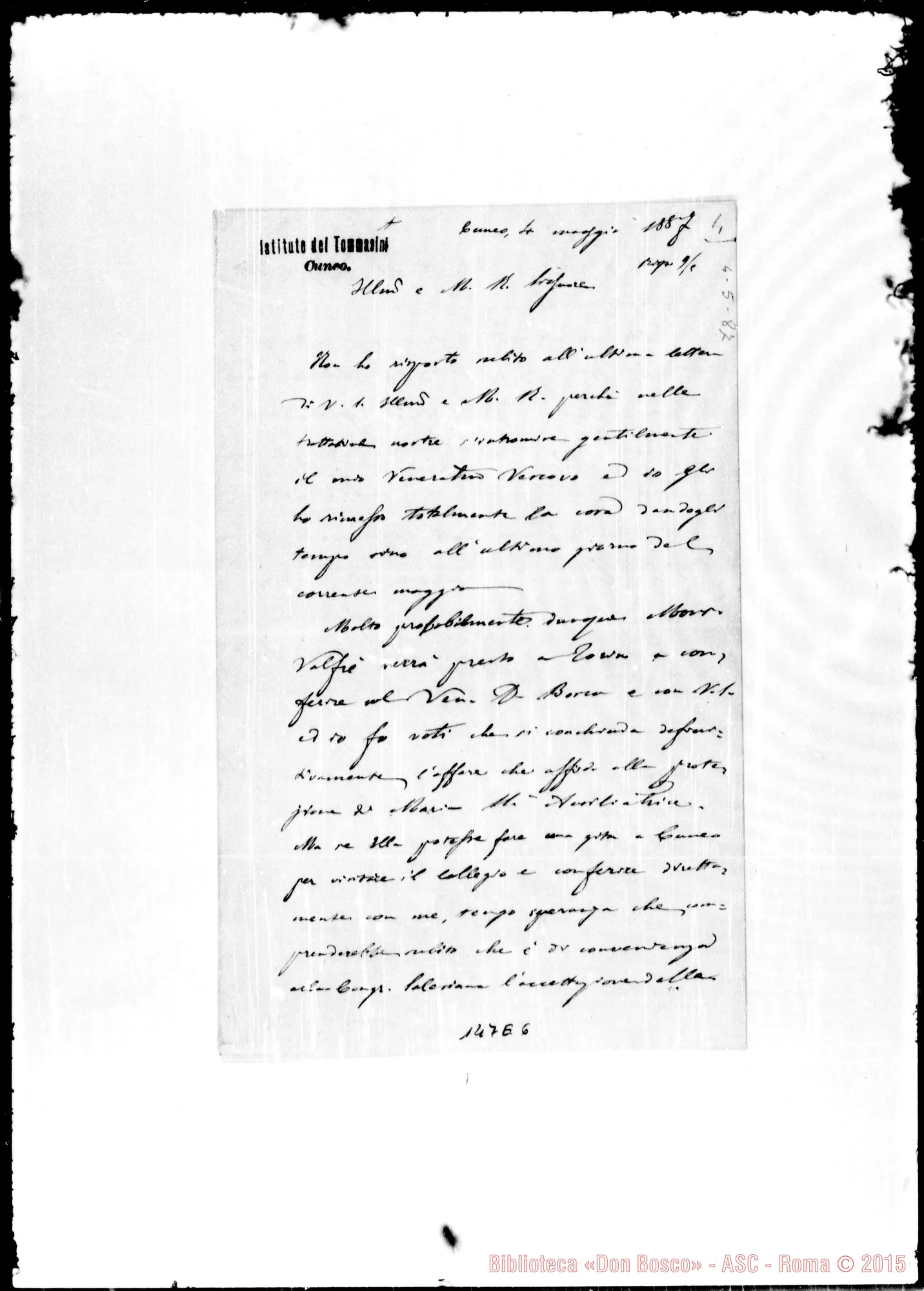 Fotogramma E 6 — Peano-lll.mo Signore