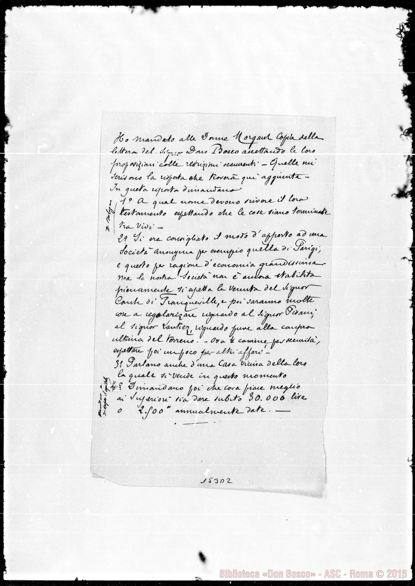Fotogramma D 2 — Note ms.