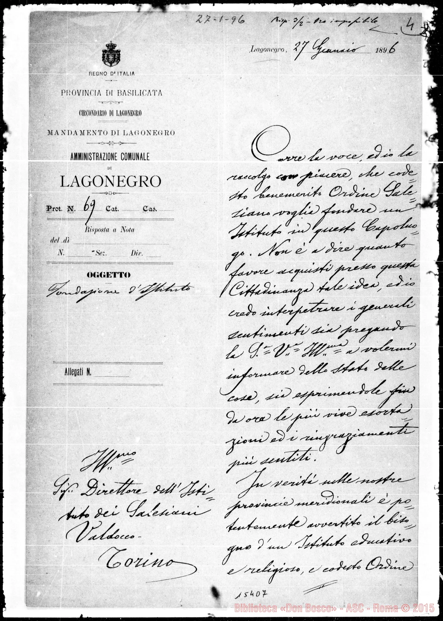 Fotogramma D 7 — Sindaco-Rua