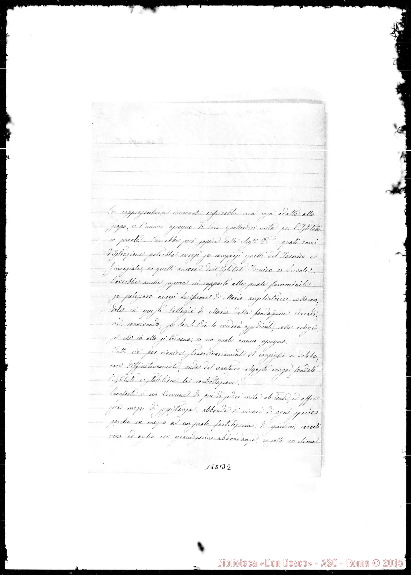Fotogramma B 2 — Sac. Salvatore Faccetto-Rev.mo Signore