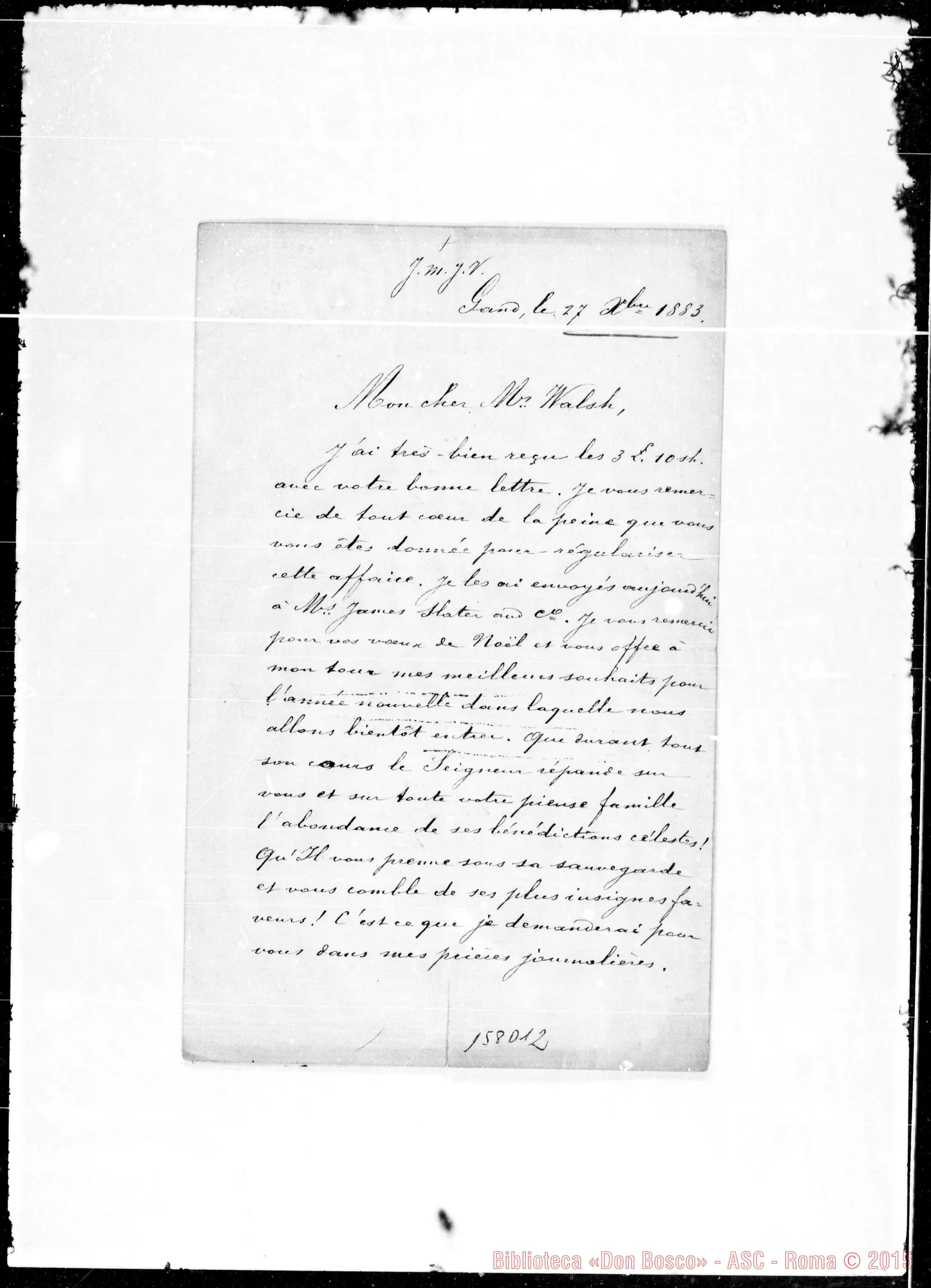 Fotogramma D 12 — P. Amédée-Mrs. Walsh
