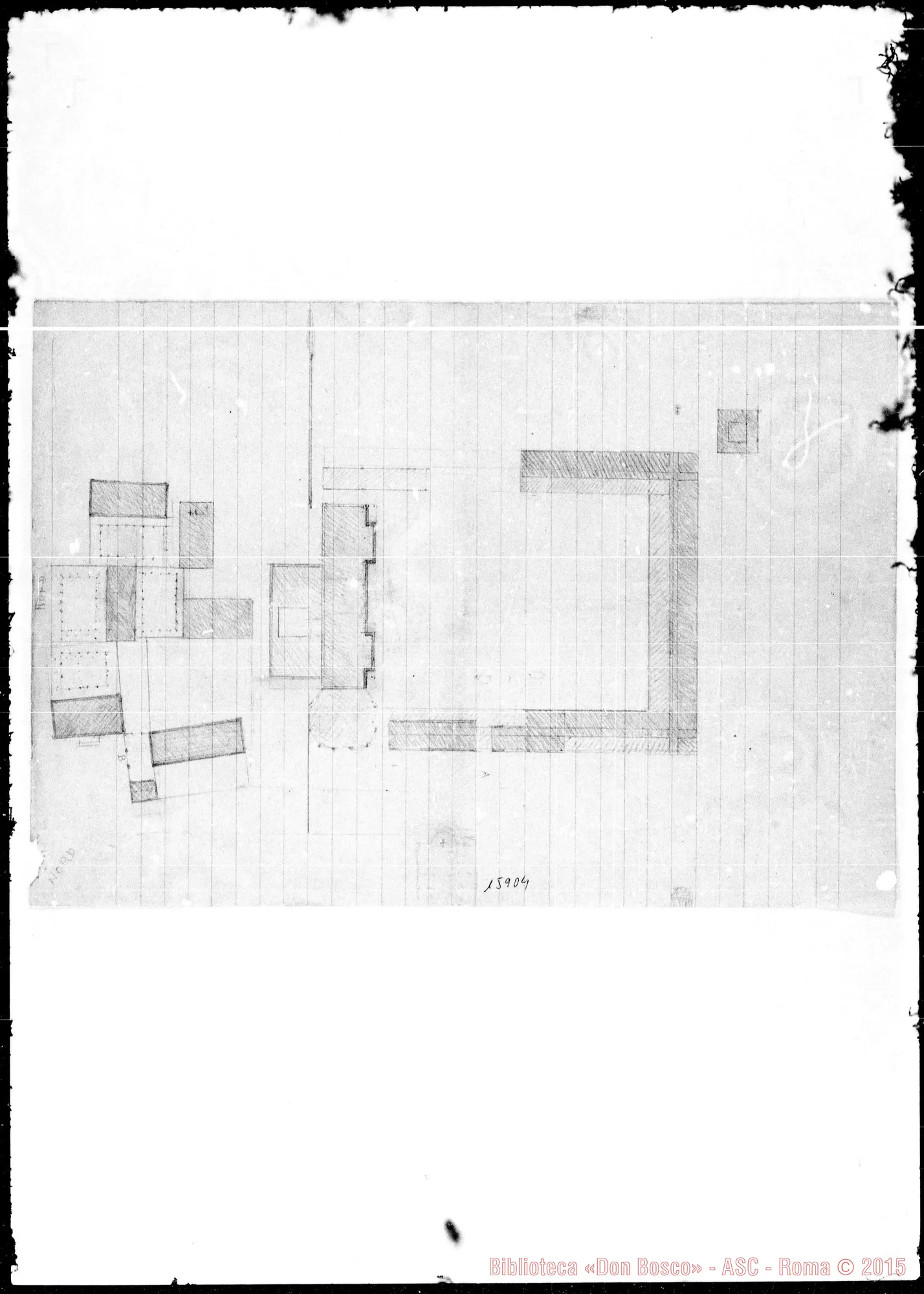Fotogramma D 4 — Piani della fondazione