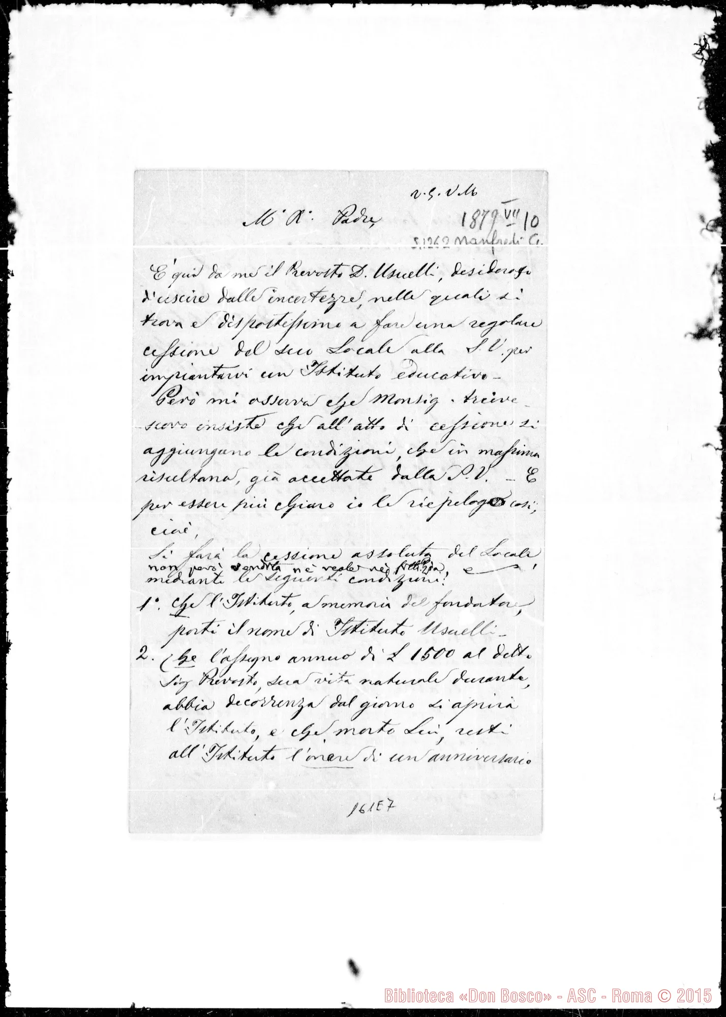 Fotogramma E 7 — Manfredi-M.R. Padre