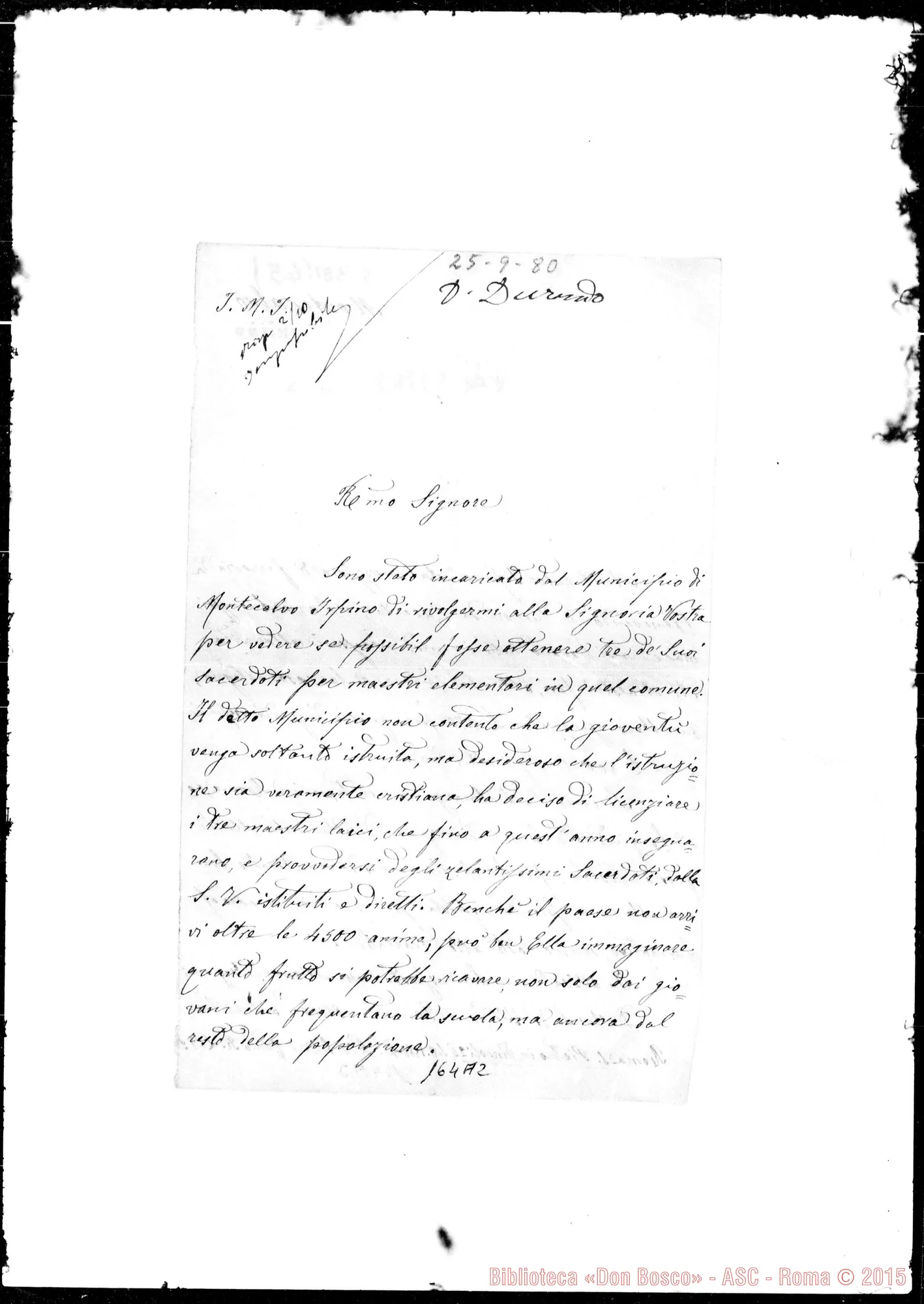 Fotogramma A 2 — Pio Cucci-Rev.mo Signore