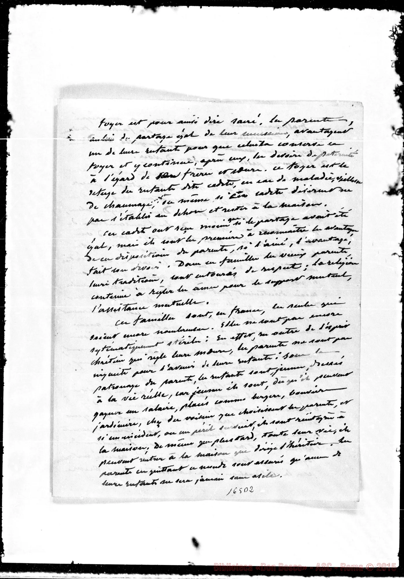 Fotogramma D 2 — L’Abbé Sarrauste-Mon Révérend Pére