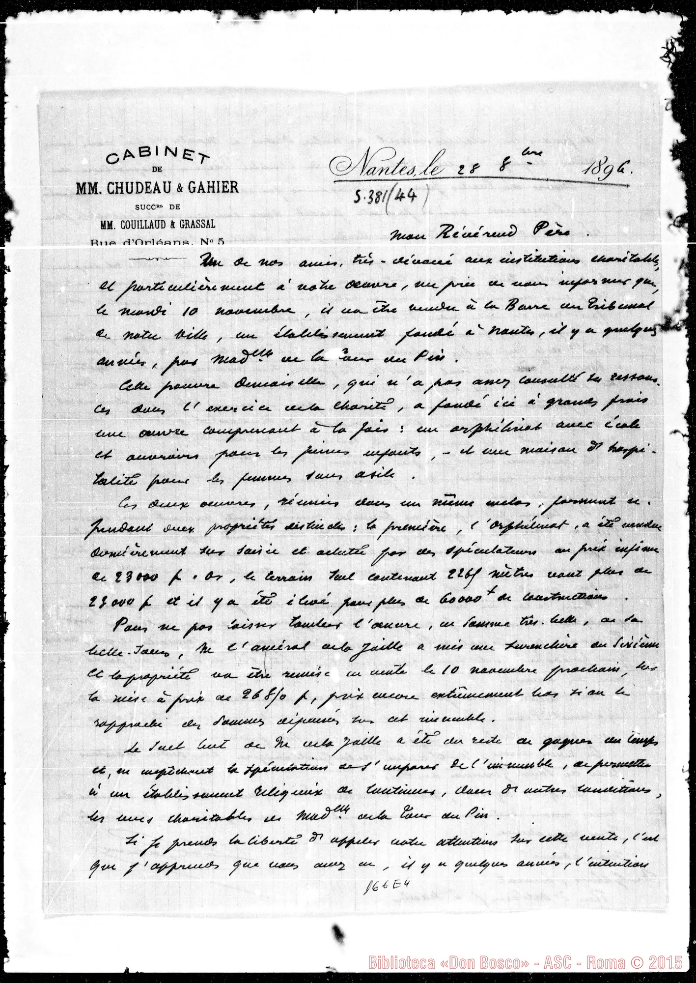 Fotogramma E 4 — Gahier, avv.-Mon Révérend Pére